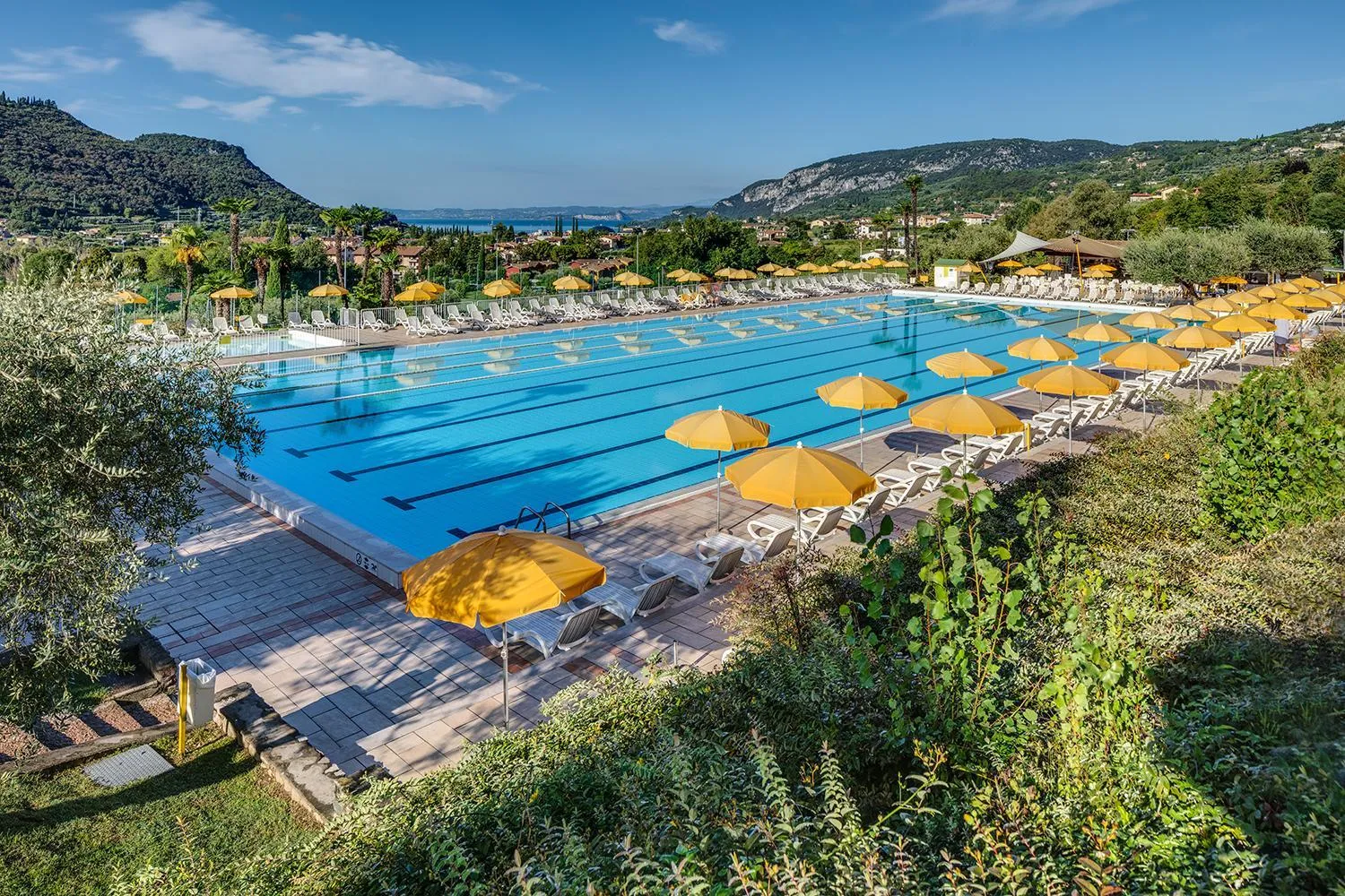 Swimming pool in Poiano Garda Resort Hotel
