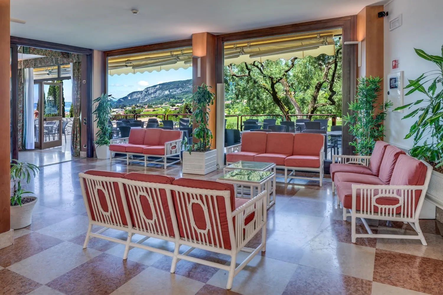 Lobby or reception in Poiano Garda Resort Hotel