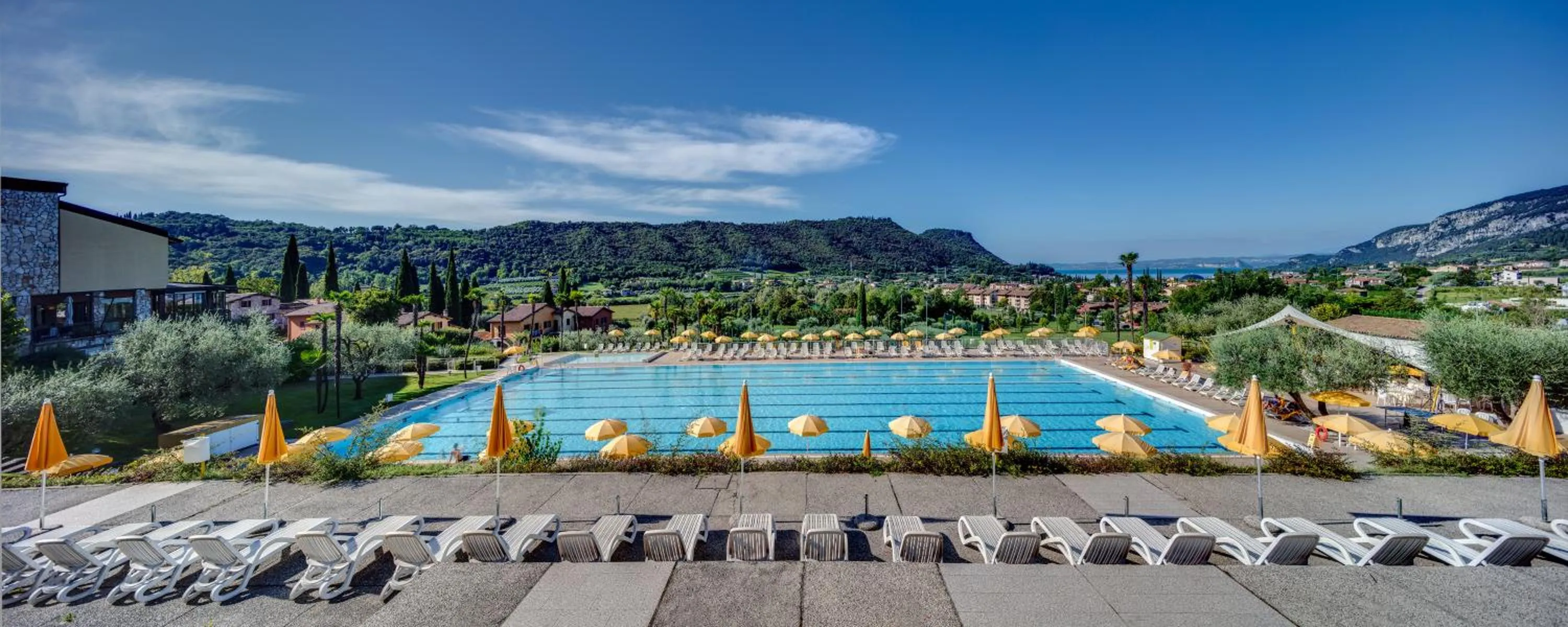 Swimming pool in Poiano Garda Resort Hotel