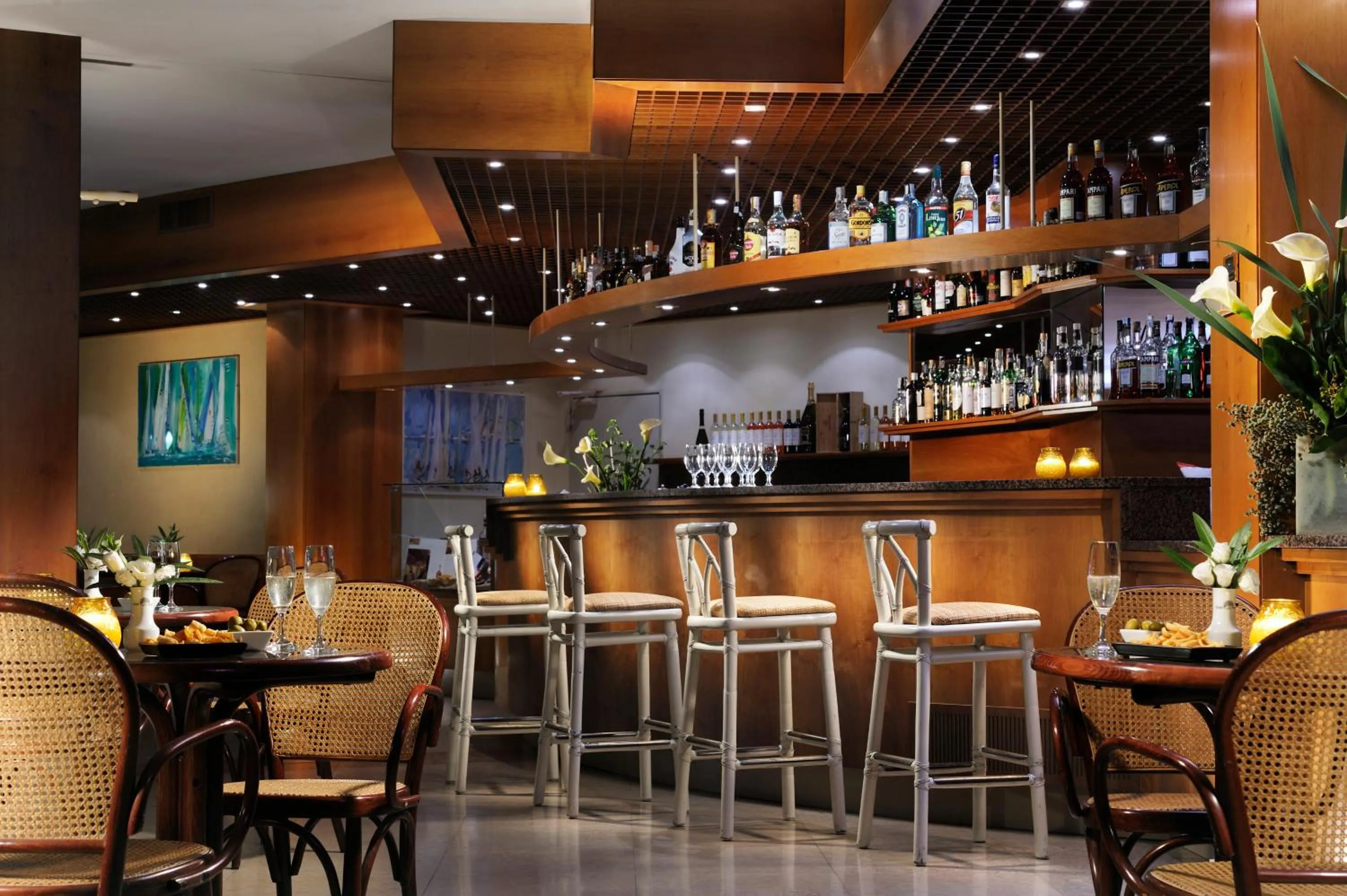 Lounge or bar in Poiano Garda Resort Hotel