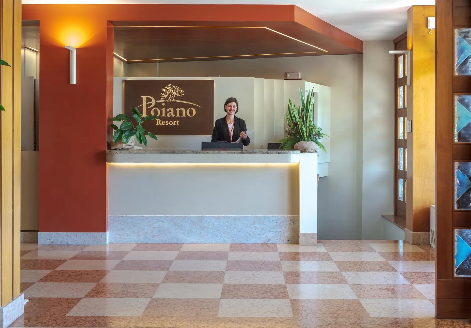 Lobby or reception in Poiano Garda Resort Hotel