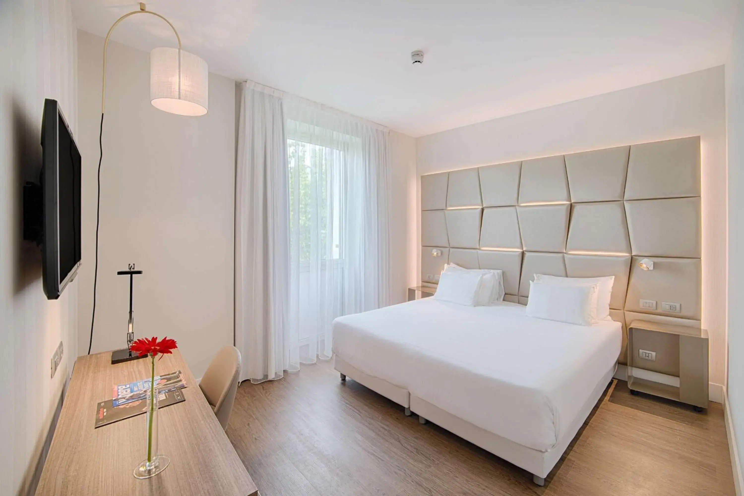 Bedroom, Bed in NH Collection Roma Centro Bedroom, Bed in NH Collection Roma Centro