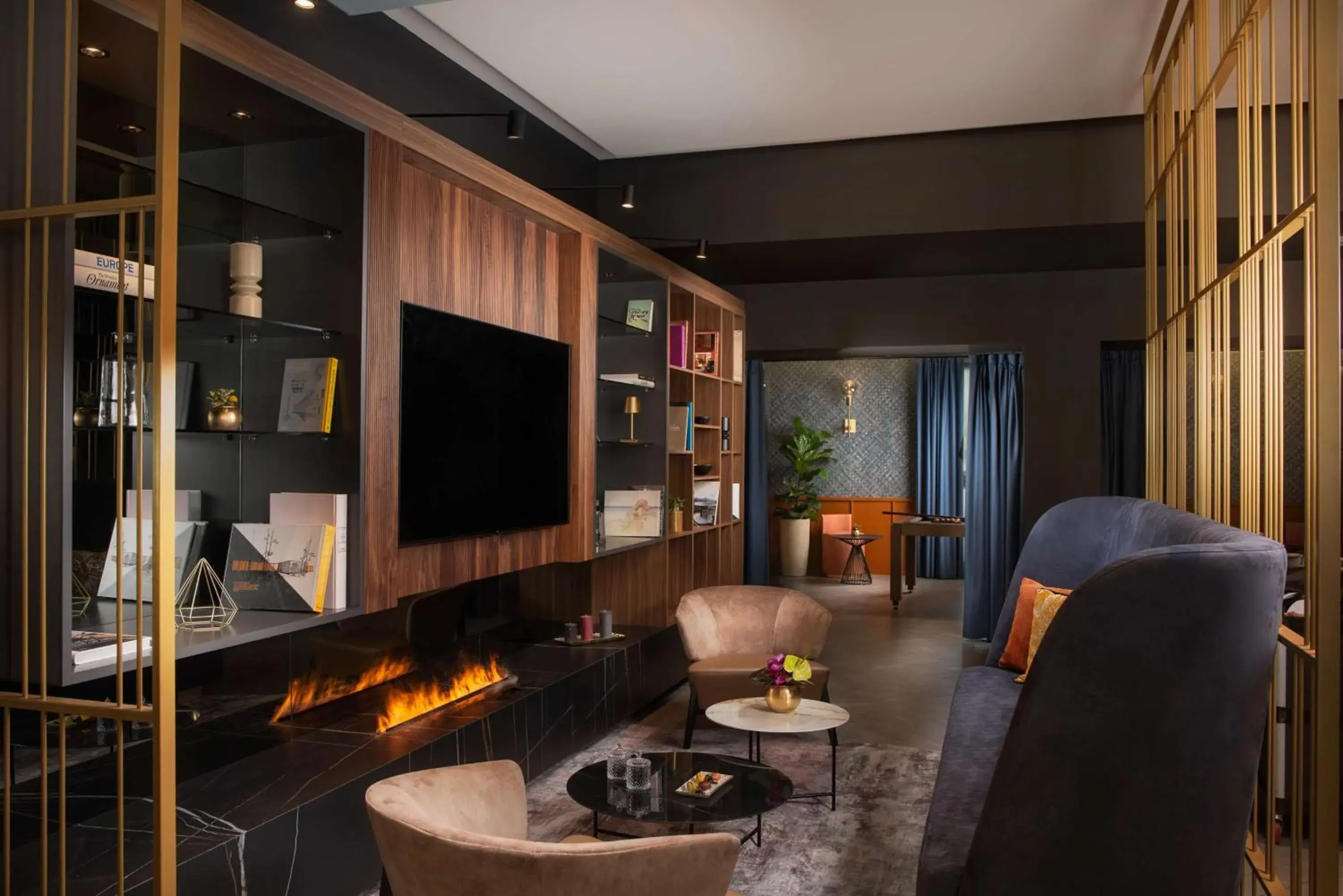 Lobby or reception in NH Collection Roma Centro Lobby or reception in NH Collection Roma Centro