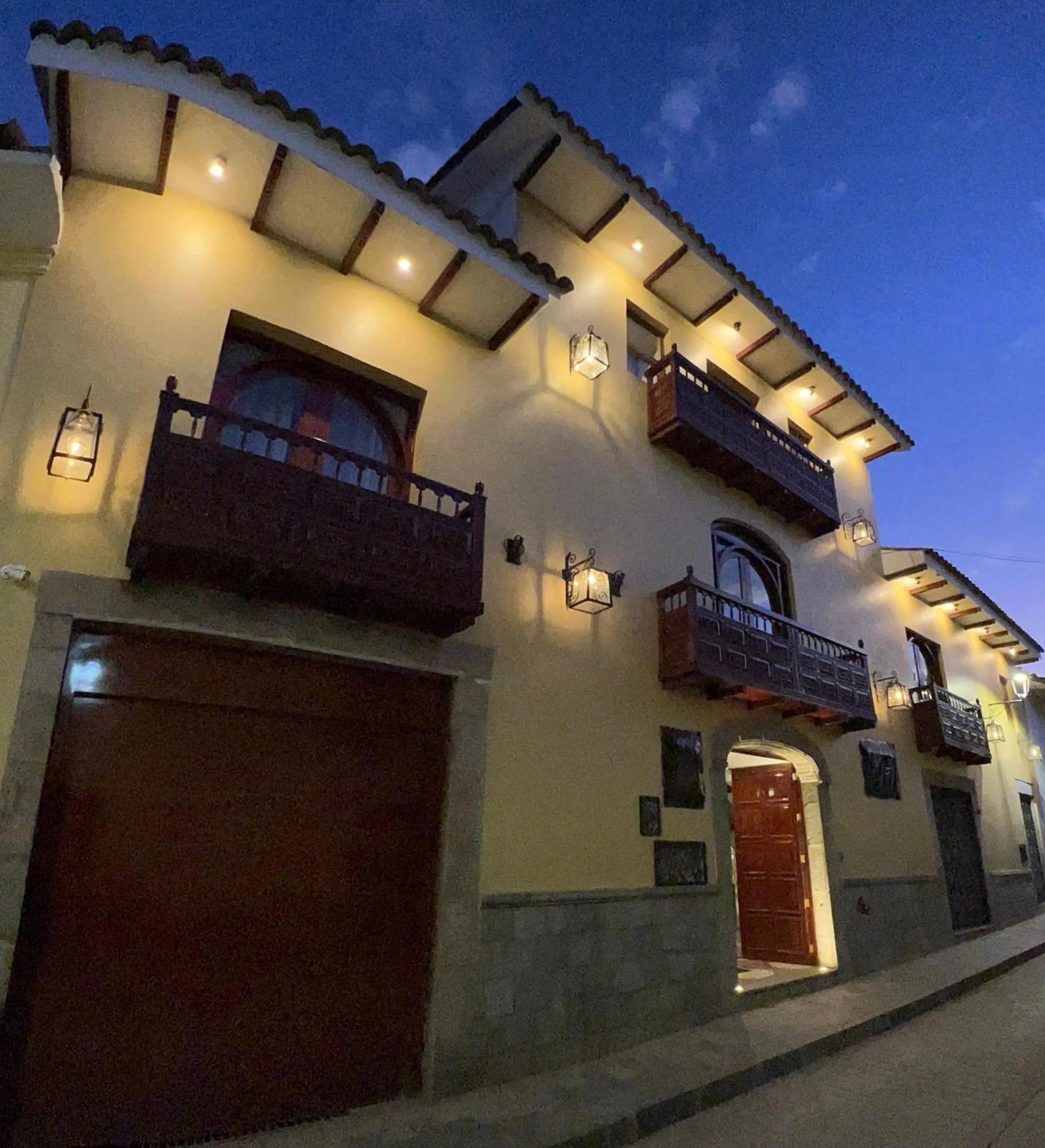 Facade/entrance in Hotel Hacienda Cusco Centro Historico