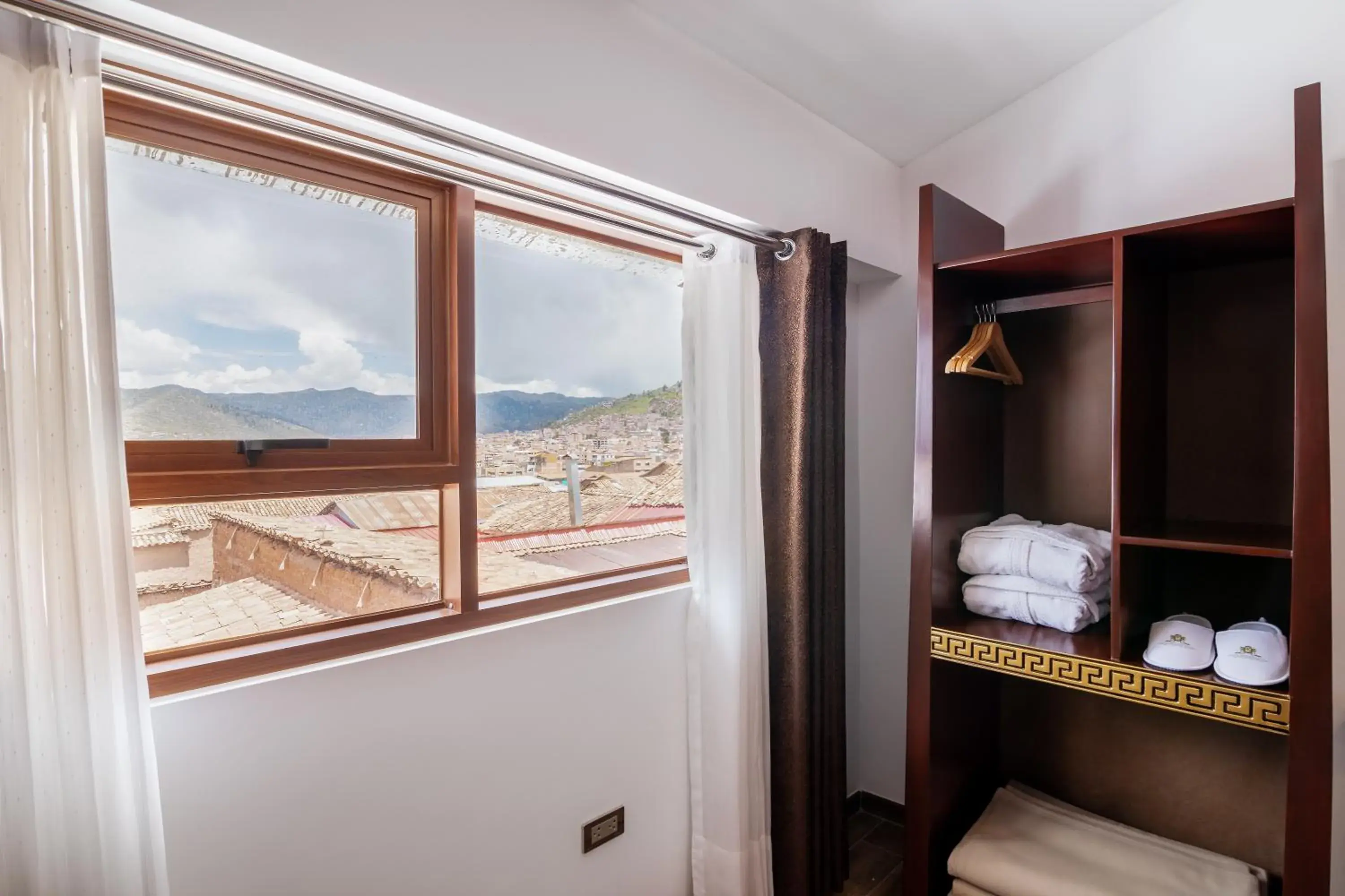 Mountain view in Hotel Hacienda Cusco Centro Historico Mountain view in Hotel Hacienda Cusco Centro Historico