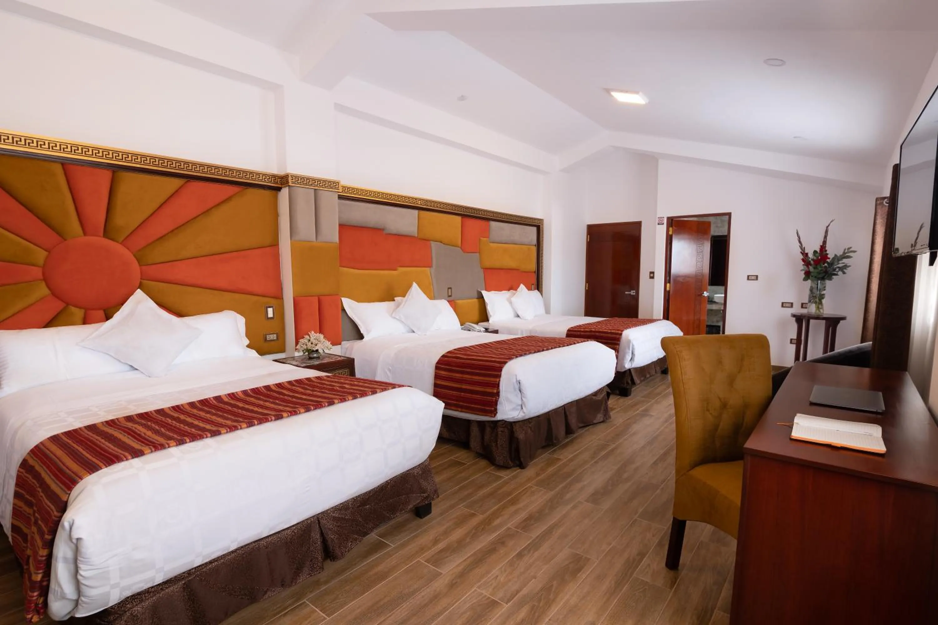 Photo of the whole room, Bed in Hotel Hacienda Cusco Centro Historico