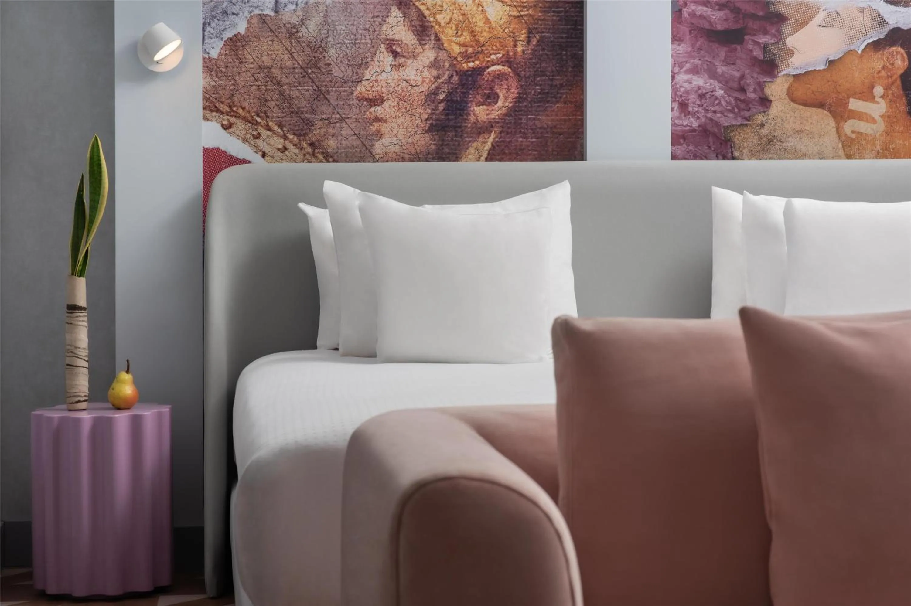 Bedroom, Bed in nhow Roma