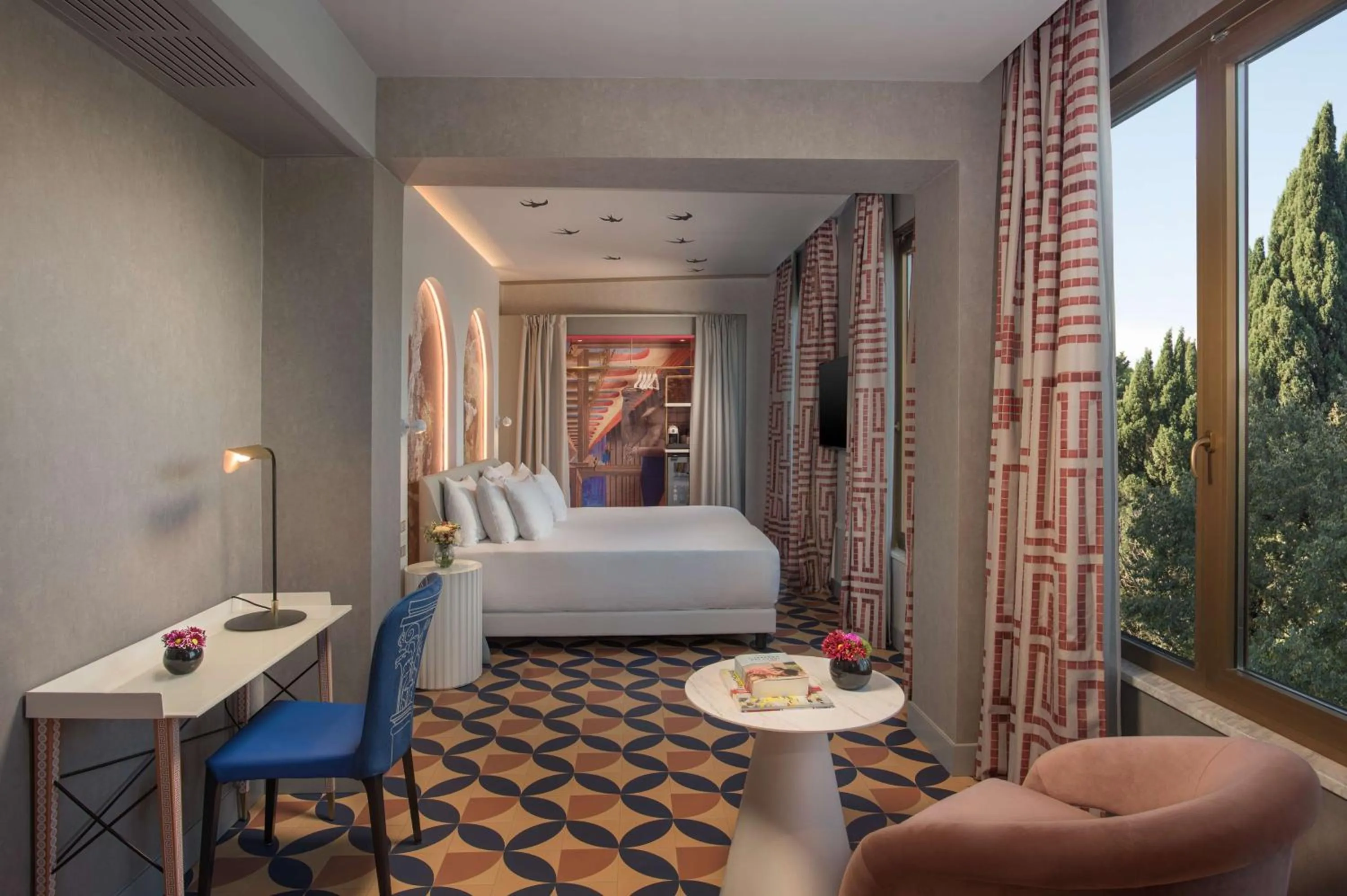 Bedroom, Bed in nhow Roma