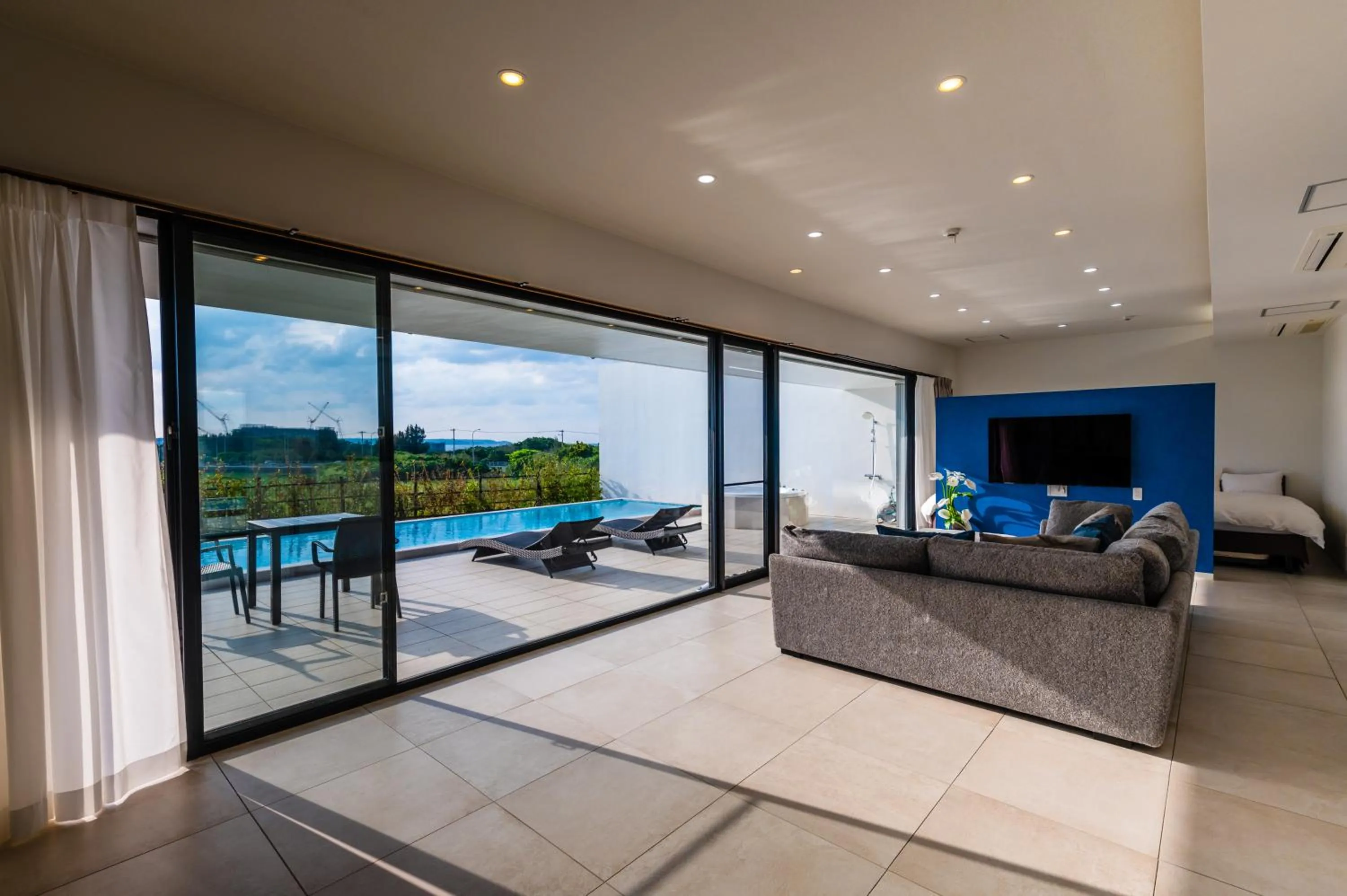 Living room in Villa Alyssum