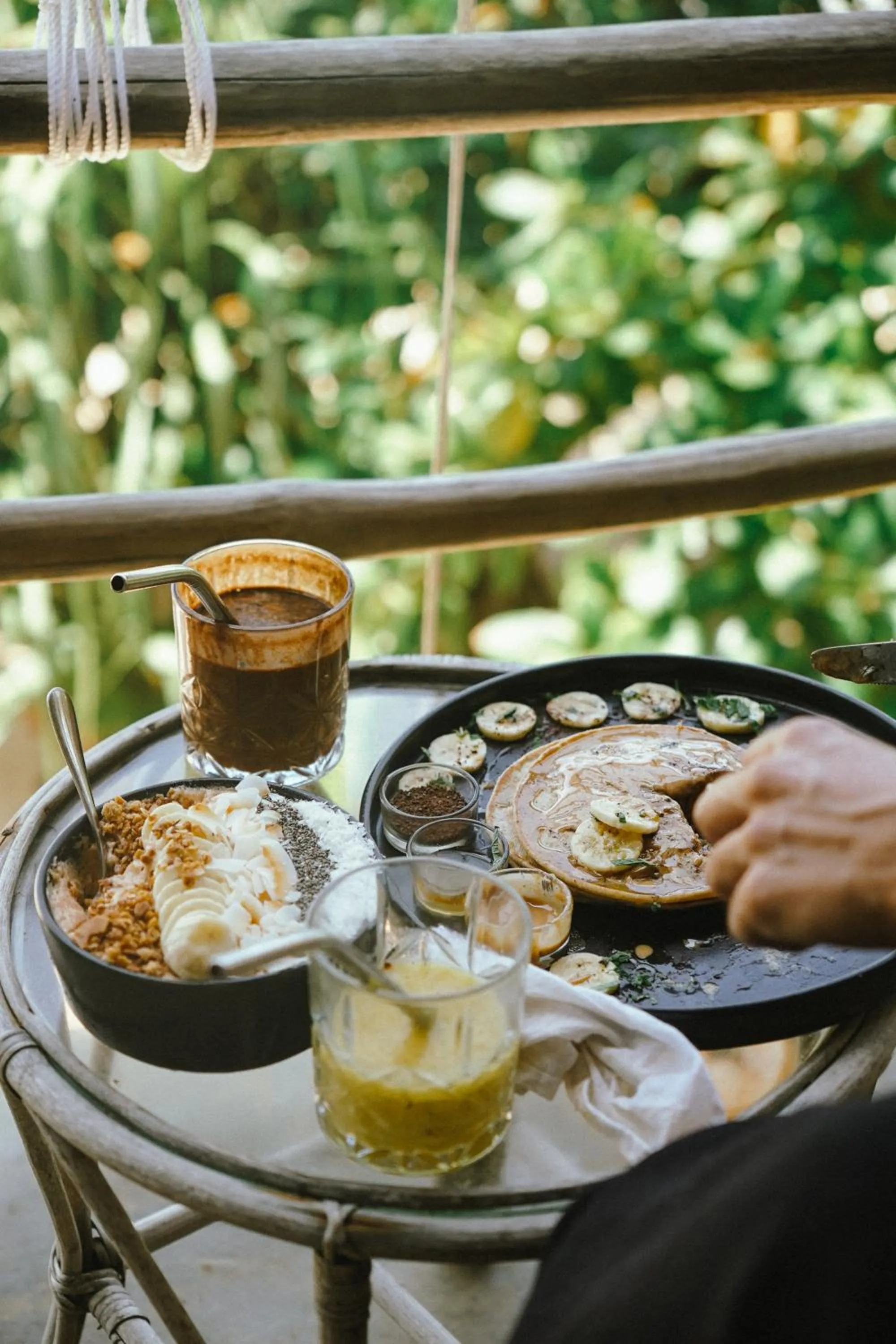 Balcony/Terrace in Morena Boutique Hotel Weligama