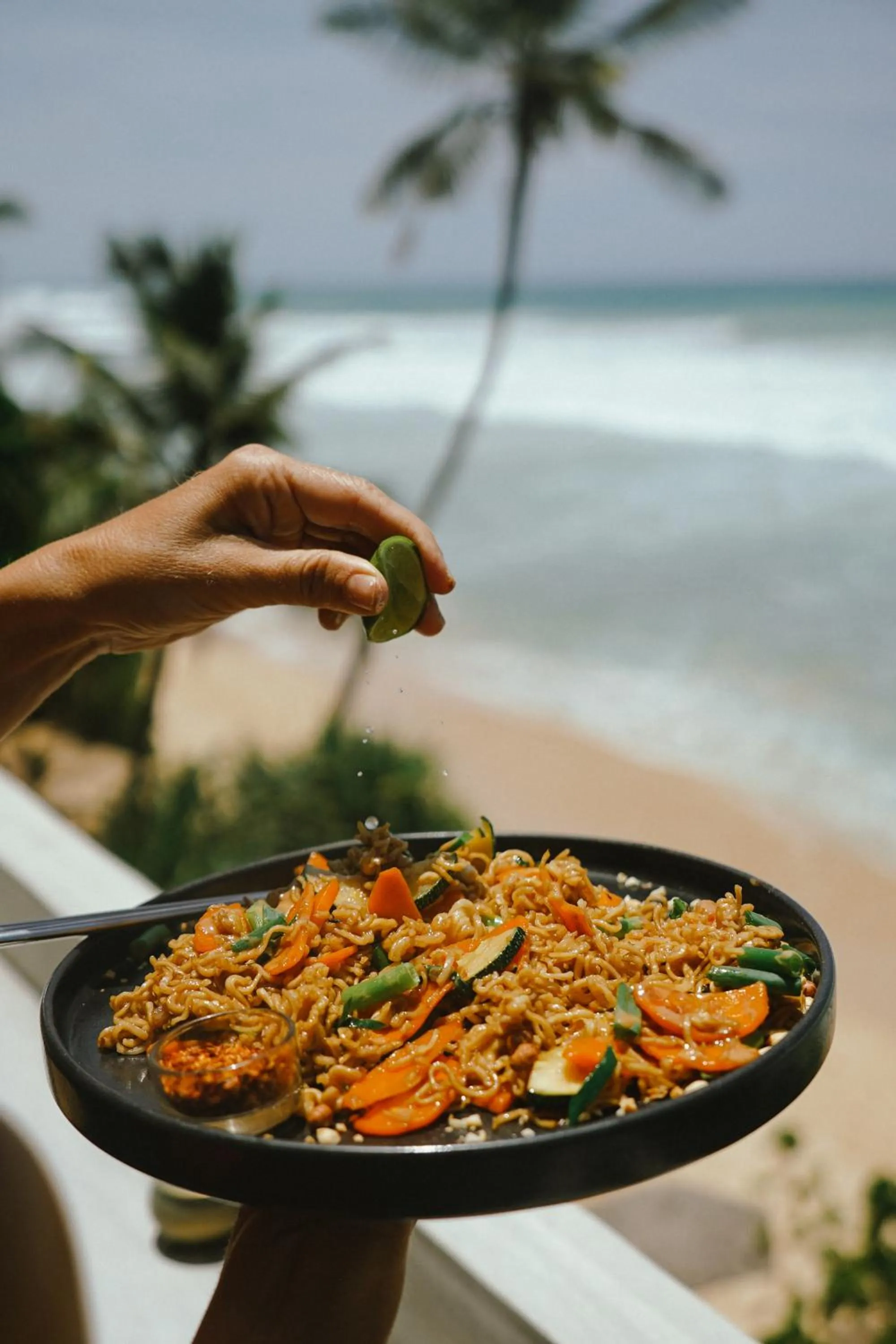 Restaurant/places to eat in Morena Boutique Hotel Weligama