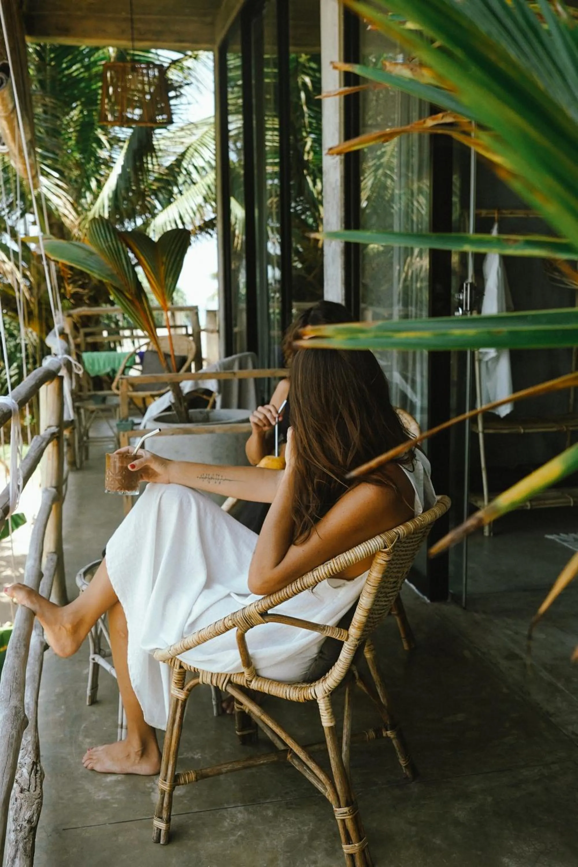 Balcony/Terrace in Morena Boutique Hotel Weligama
