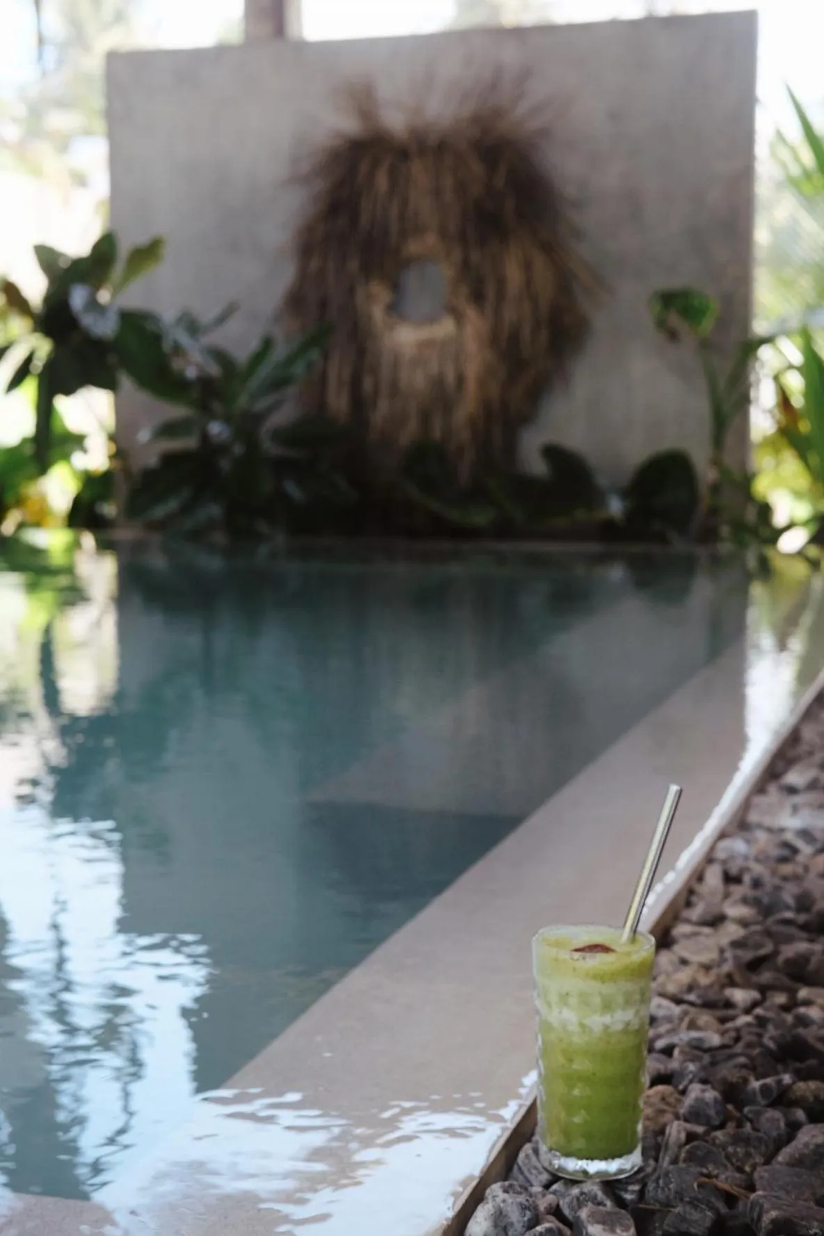 Pool view in Morena Boutique Hotel Weligama