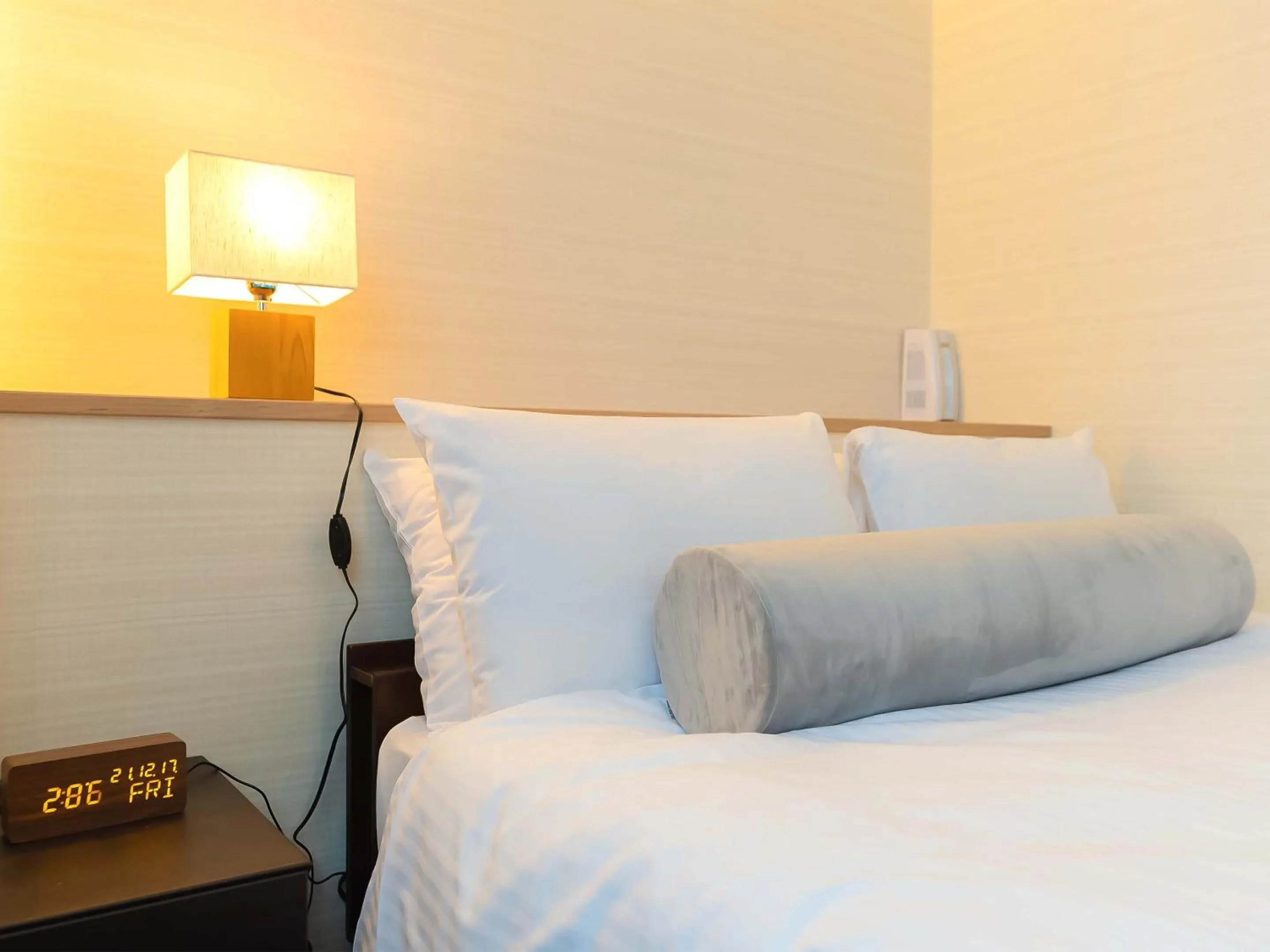 Bed in Kyoto inn Mio