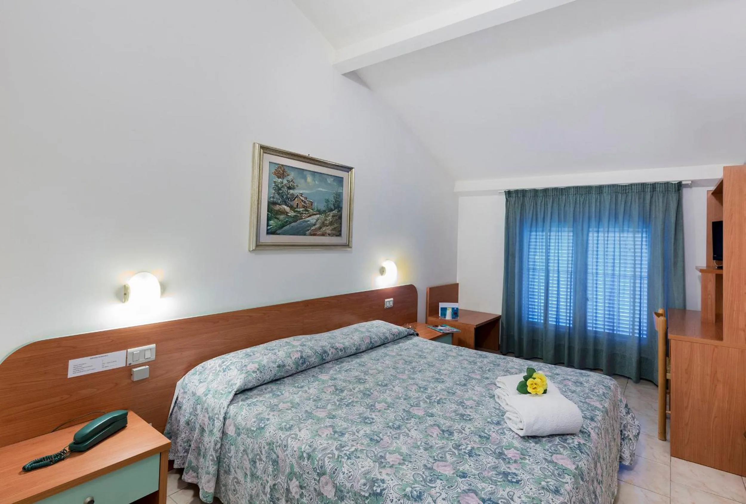 Bed in Hotel Darsena