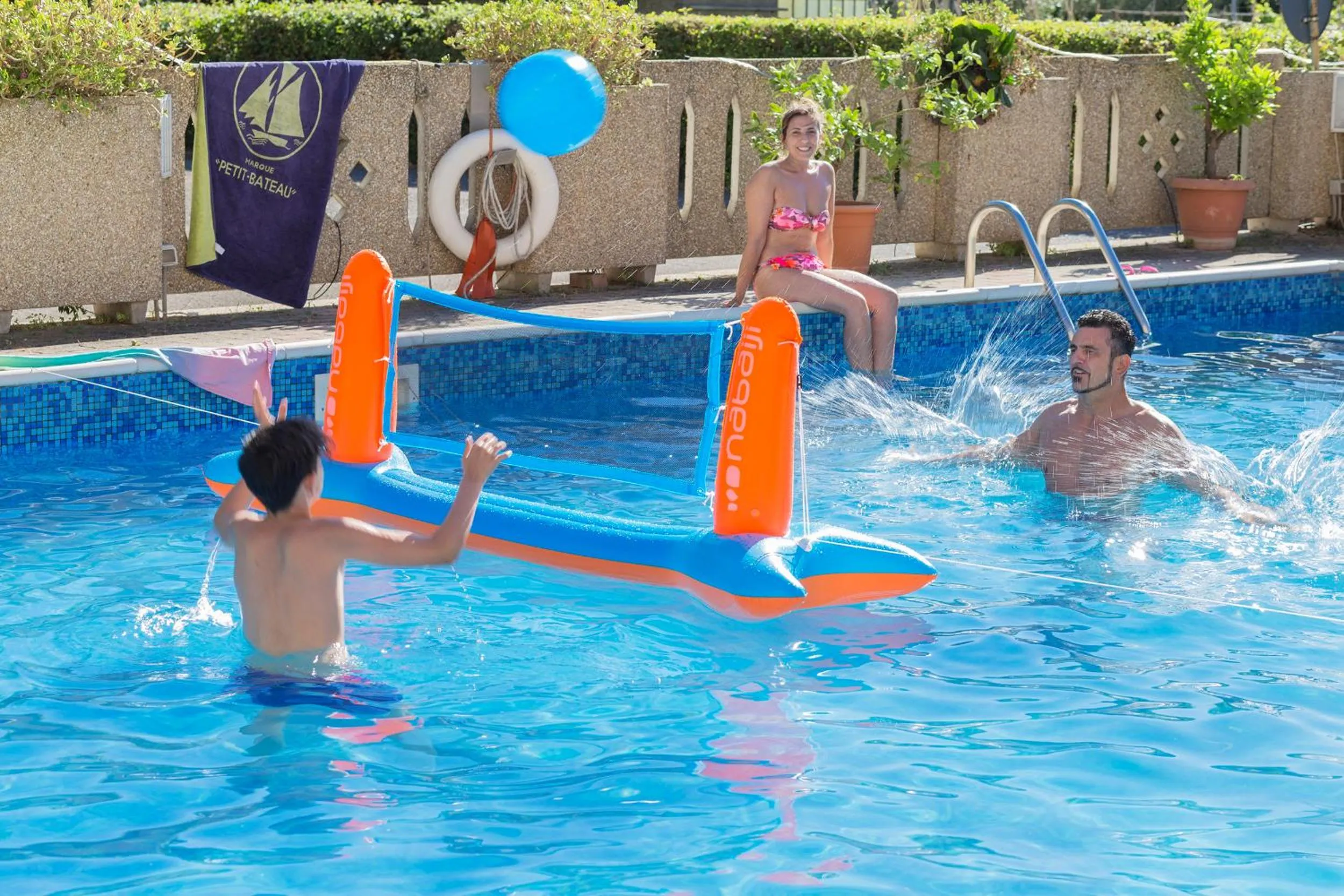 Swimming pool in Hotel Darsena