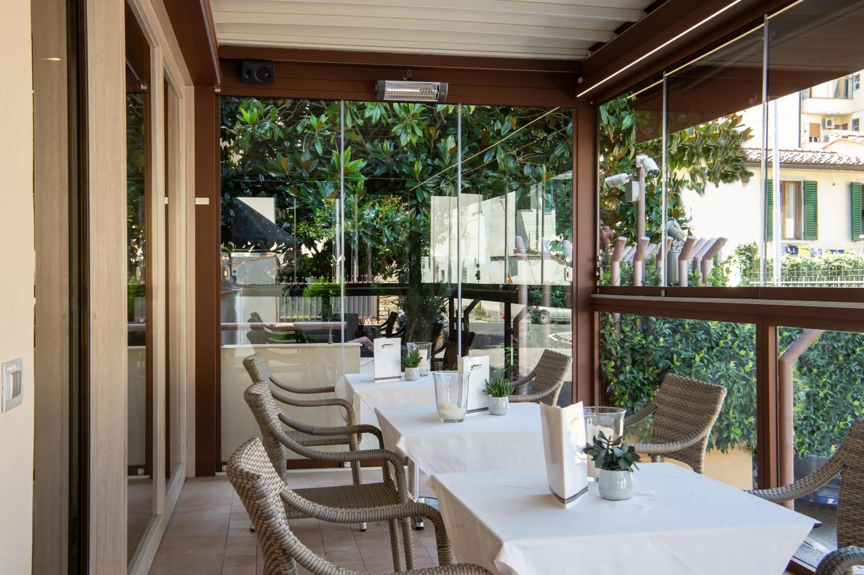 Patio in Hotel Grifone Firenze - Meetings & Spa