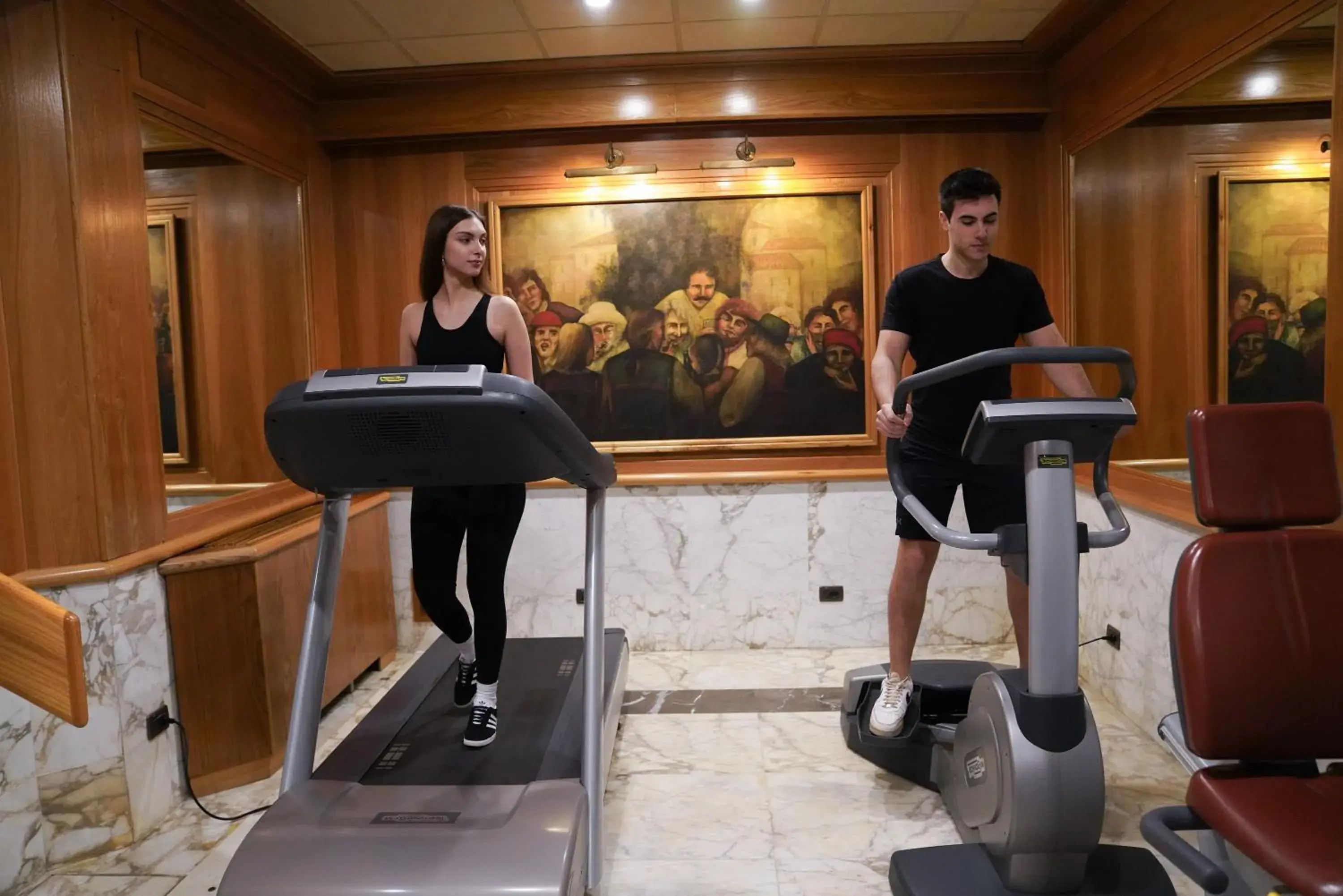 Fitness centre/facilities in Hotel Grifone Firenze - Meetings & Spa Fitness centre/facilities in Hotel Grifone Firenze - Meetings & Spa