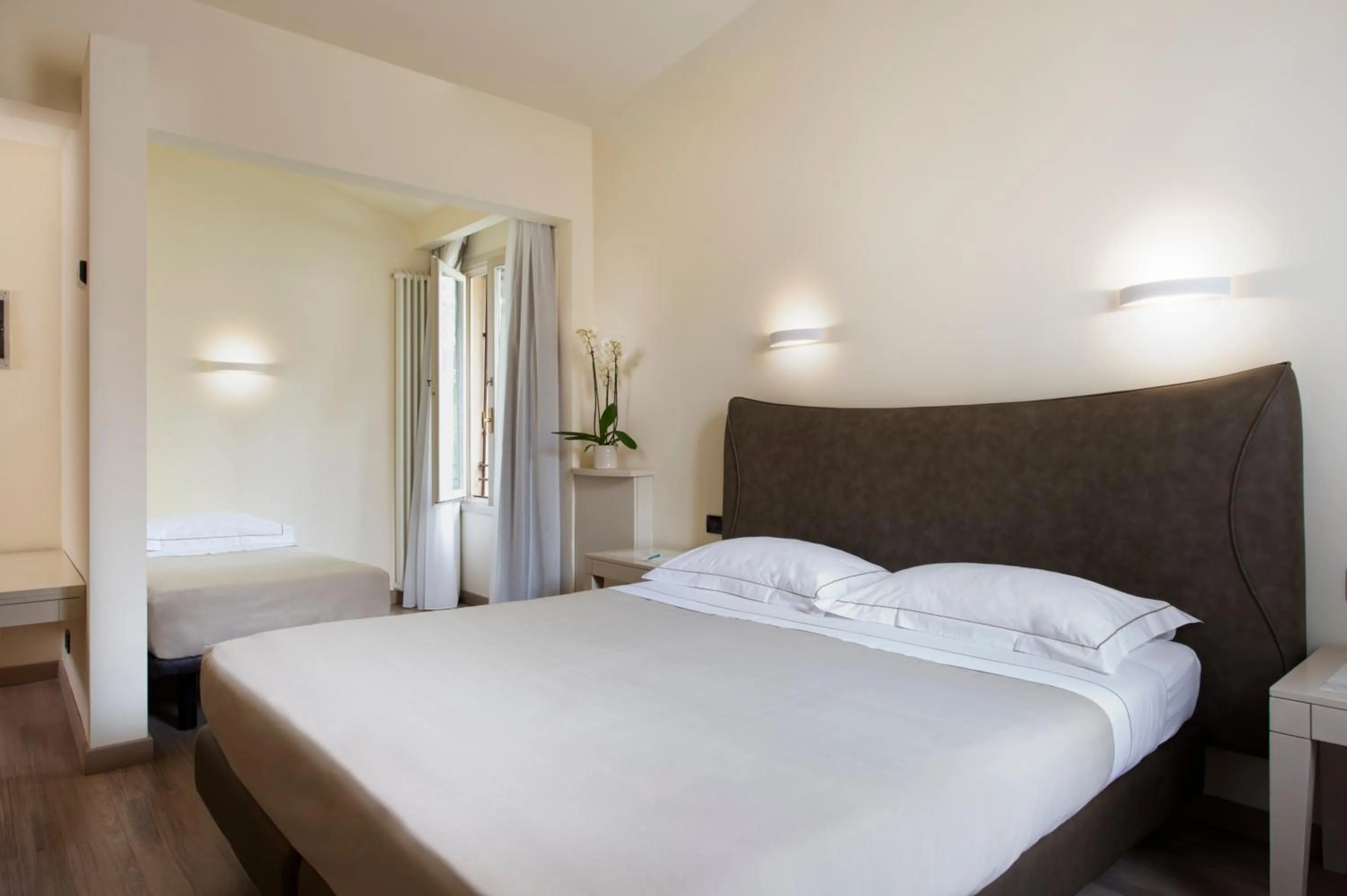 Photo of the whole room, Bed in Hotel Grifone Firenze - Meetings & Spa