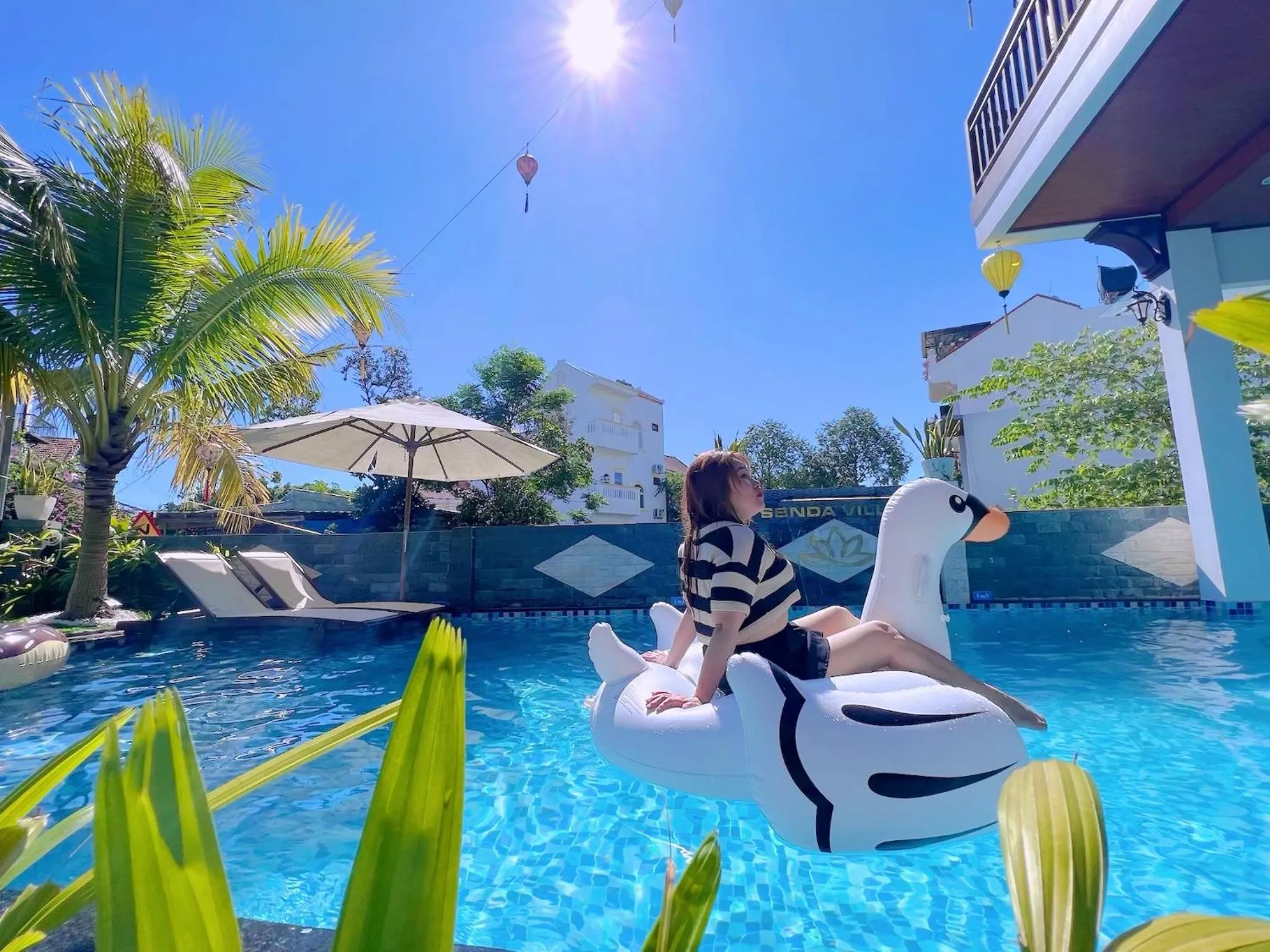 Swimming pool in SenDa Villa & Apartment Hoi An