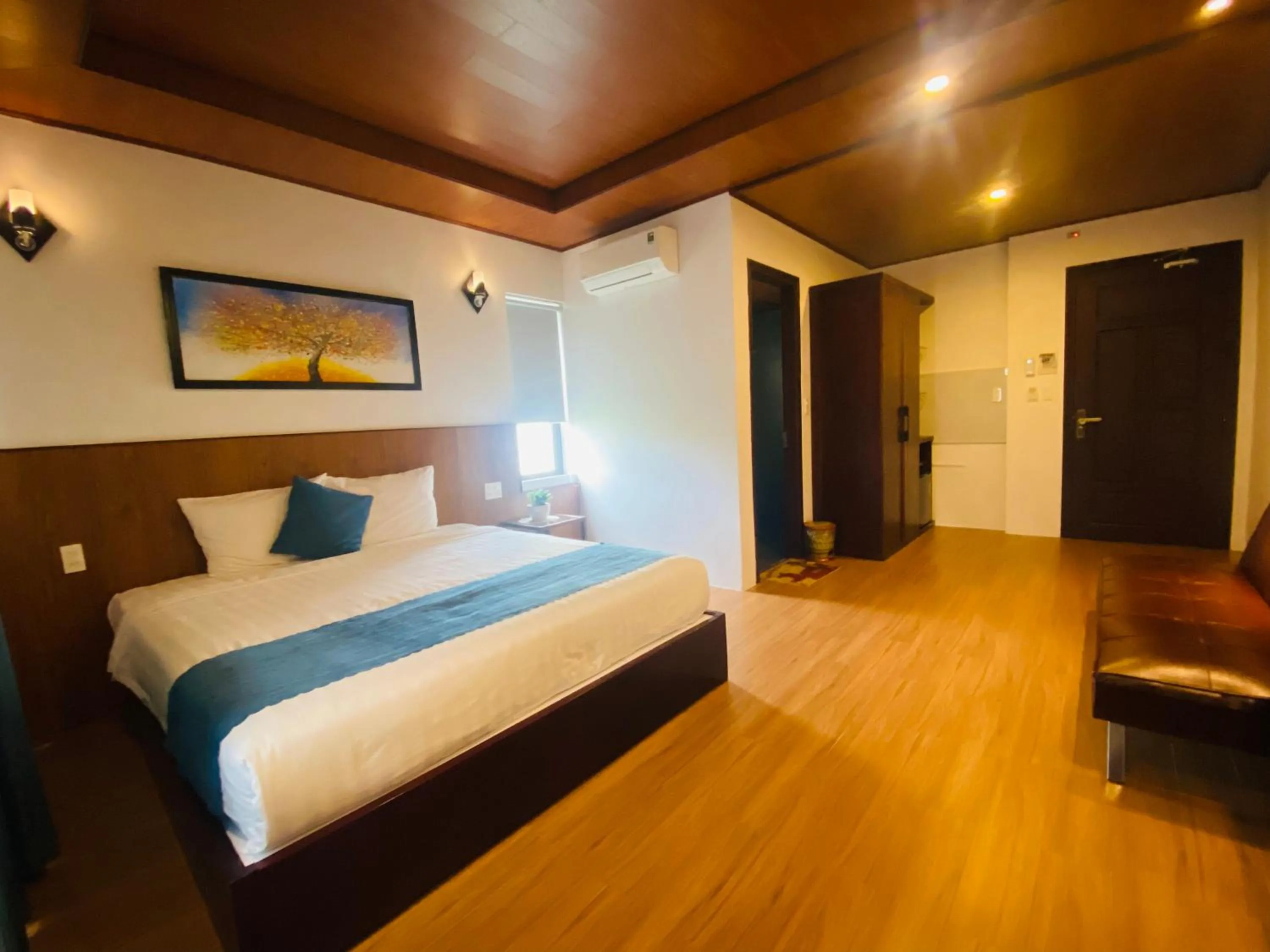 Bed in SenDa Villa & Apartment Hoi An