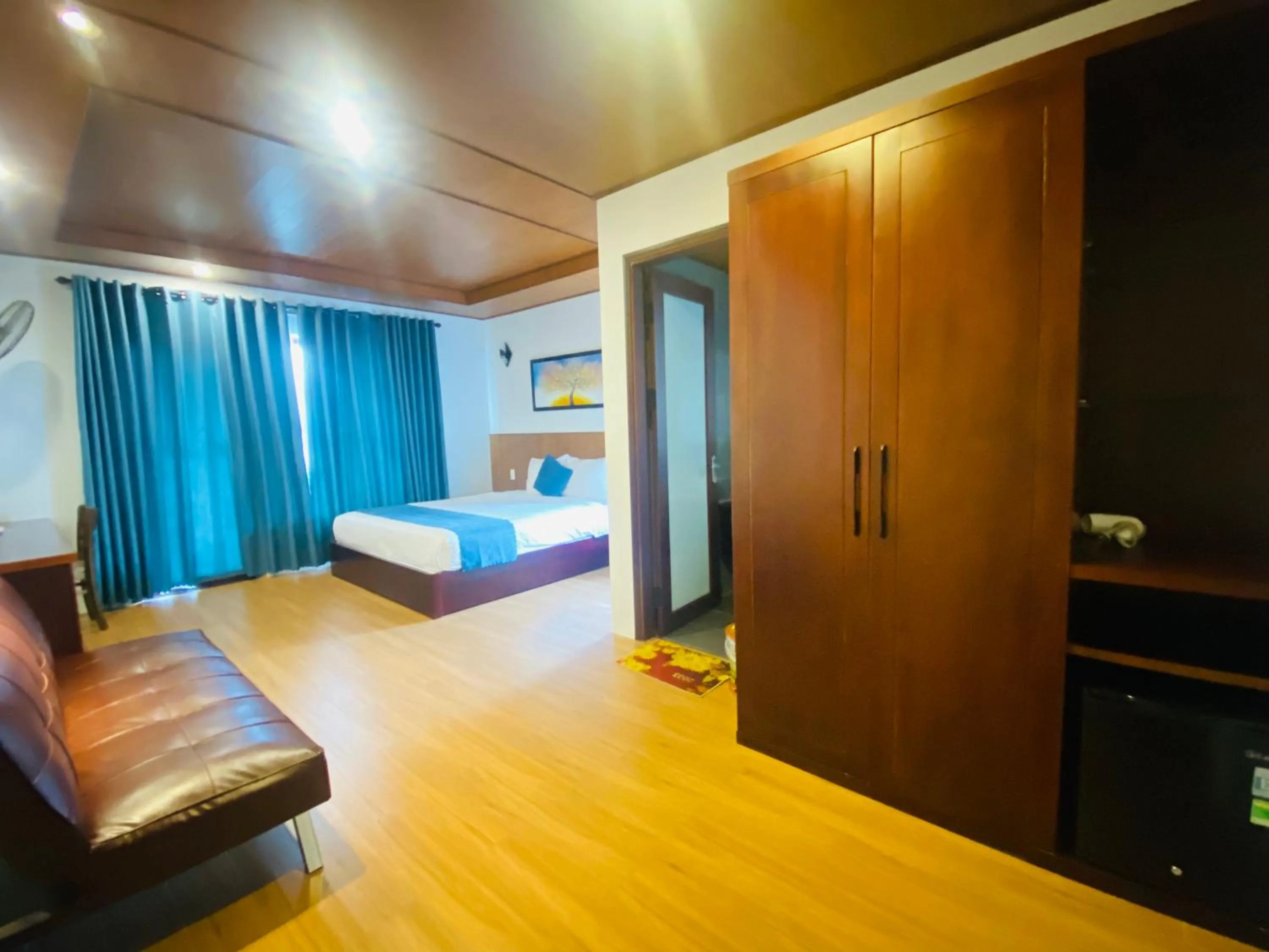 Bed in SenDa Villa & Apartment Hoi An