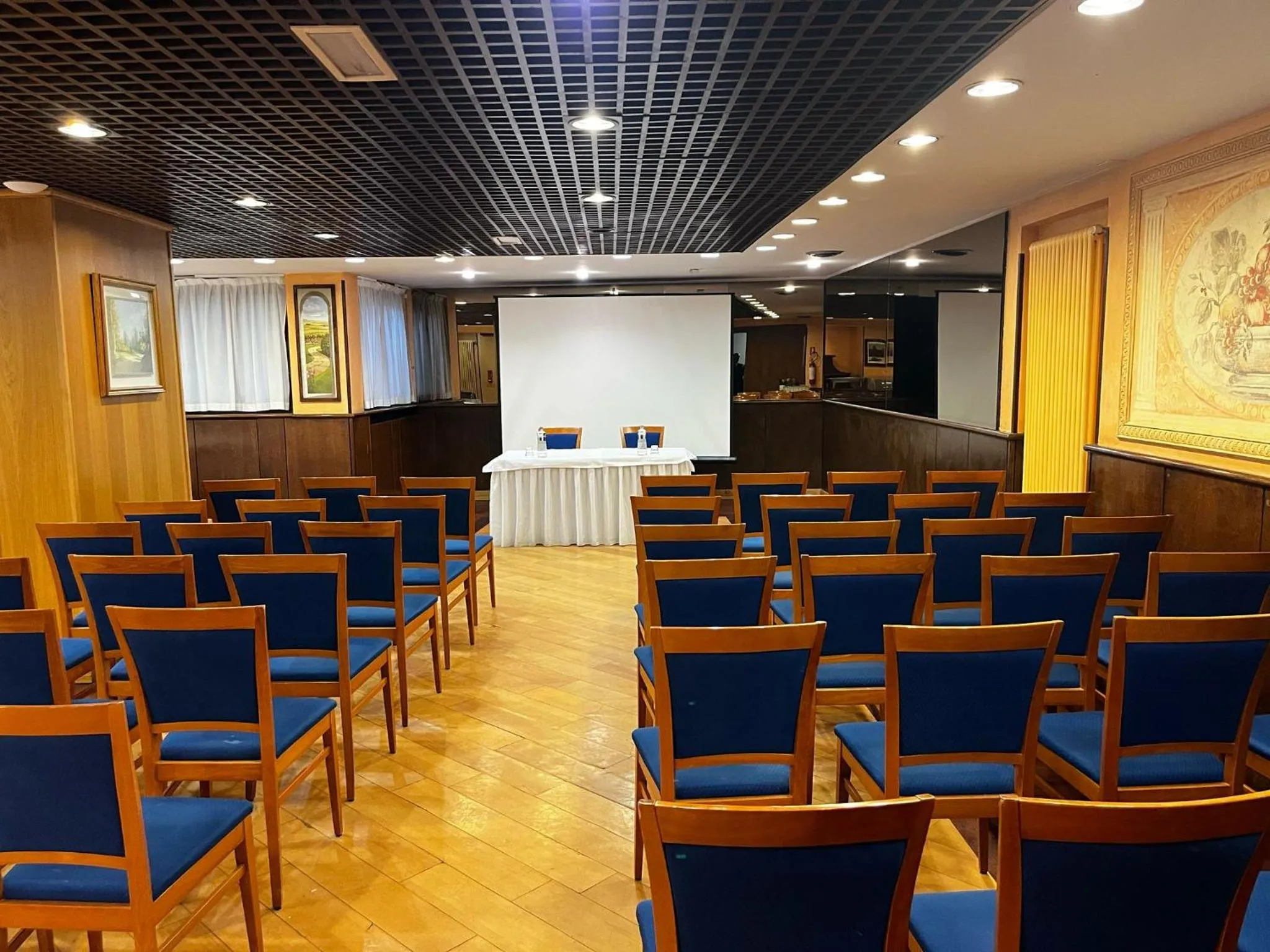 Meeting/conference room in Hotel Les Jumeaux Courmayeur