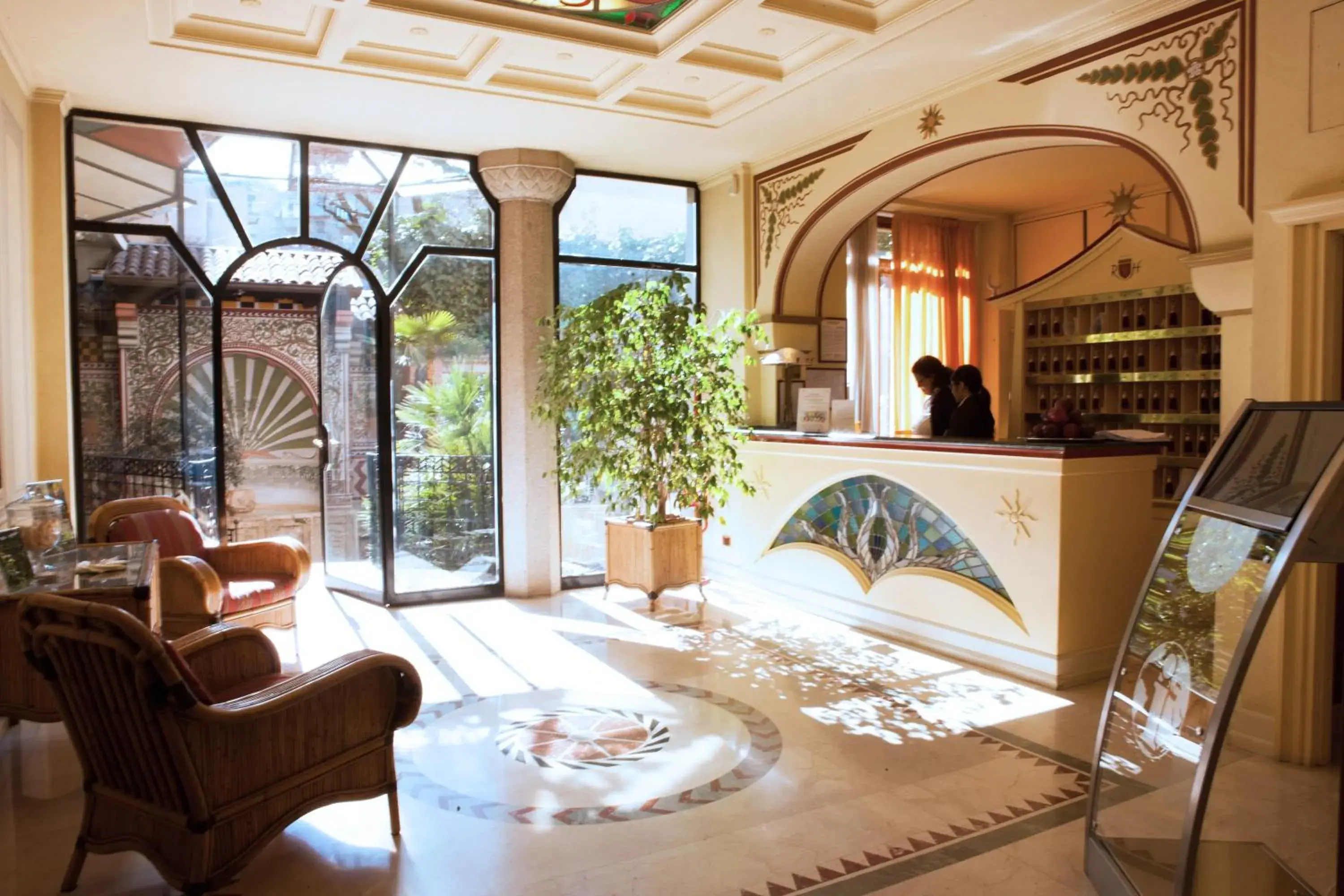 Lobby or reception in Hotel Milano Regency Lobby or reception in Hotel Milano Regency