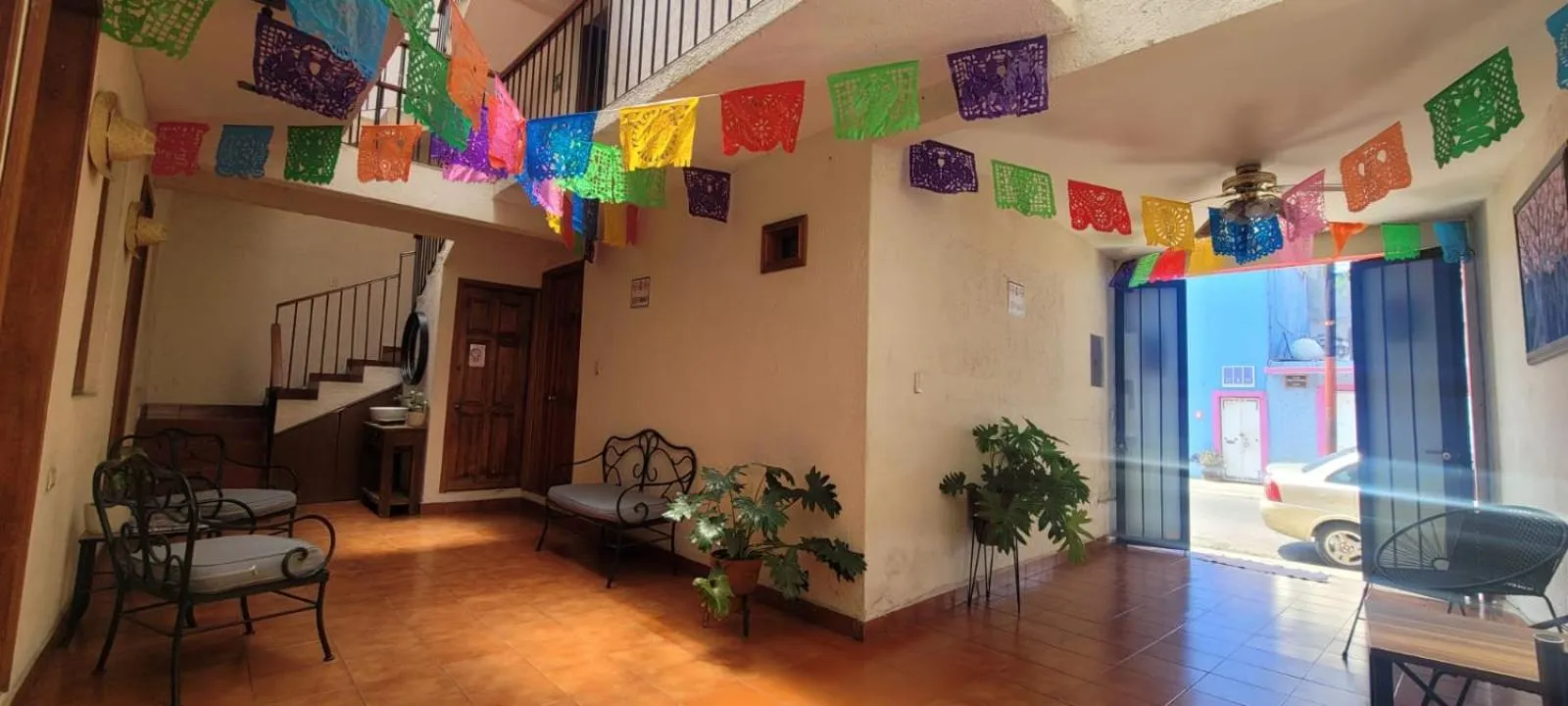 Lobby or reception in CASARU HOTEL OAXACA