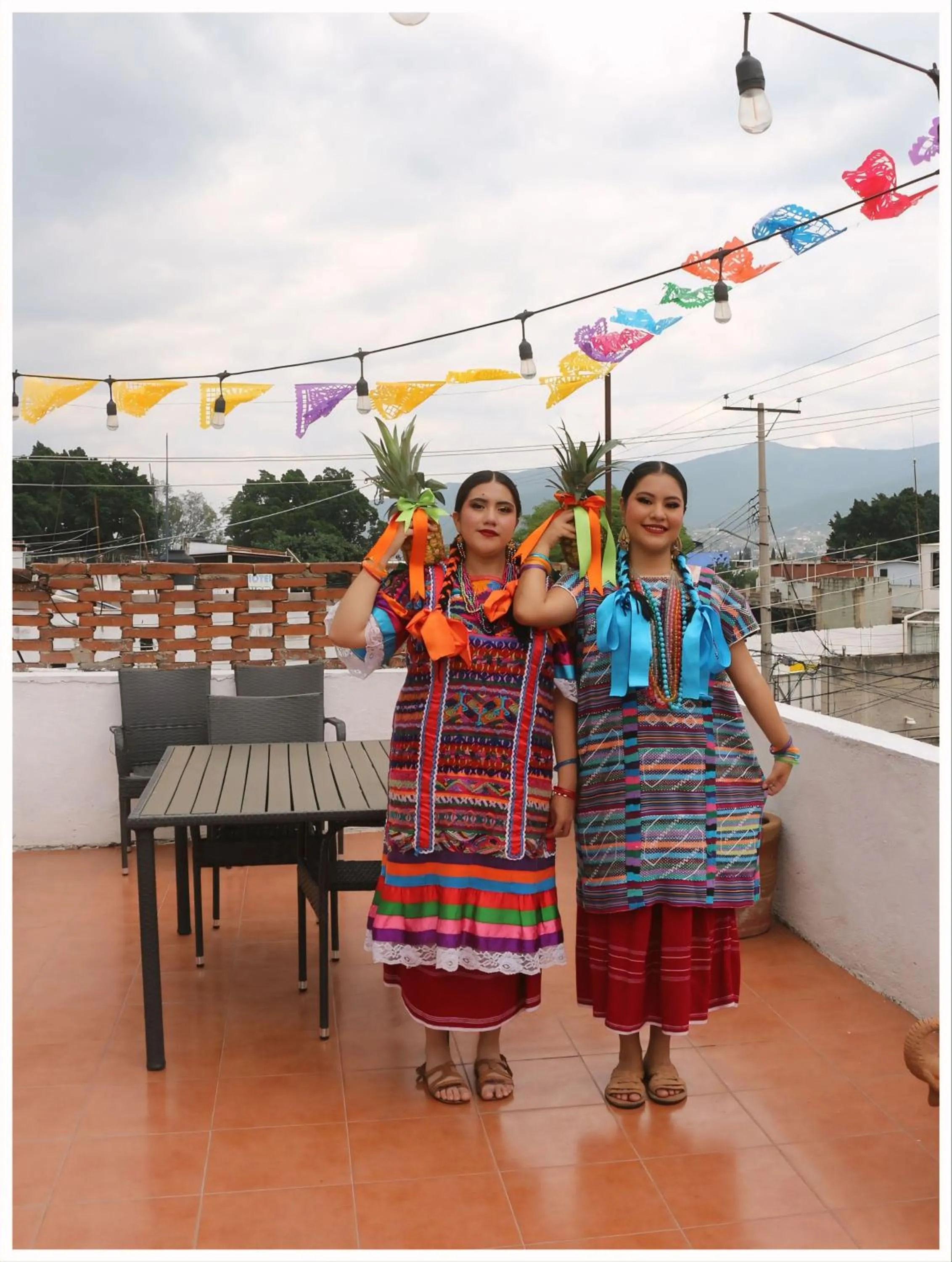 Balcony/Terrace in CASARU HOTEL OAXACA
