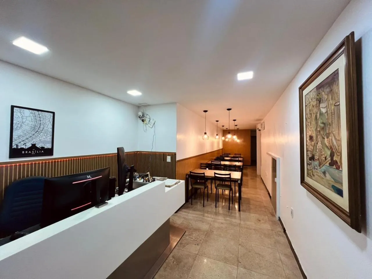 Lobby or reception in Hotel Brasília - centro