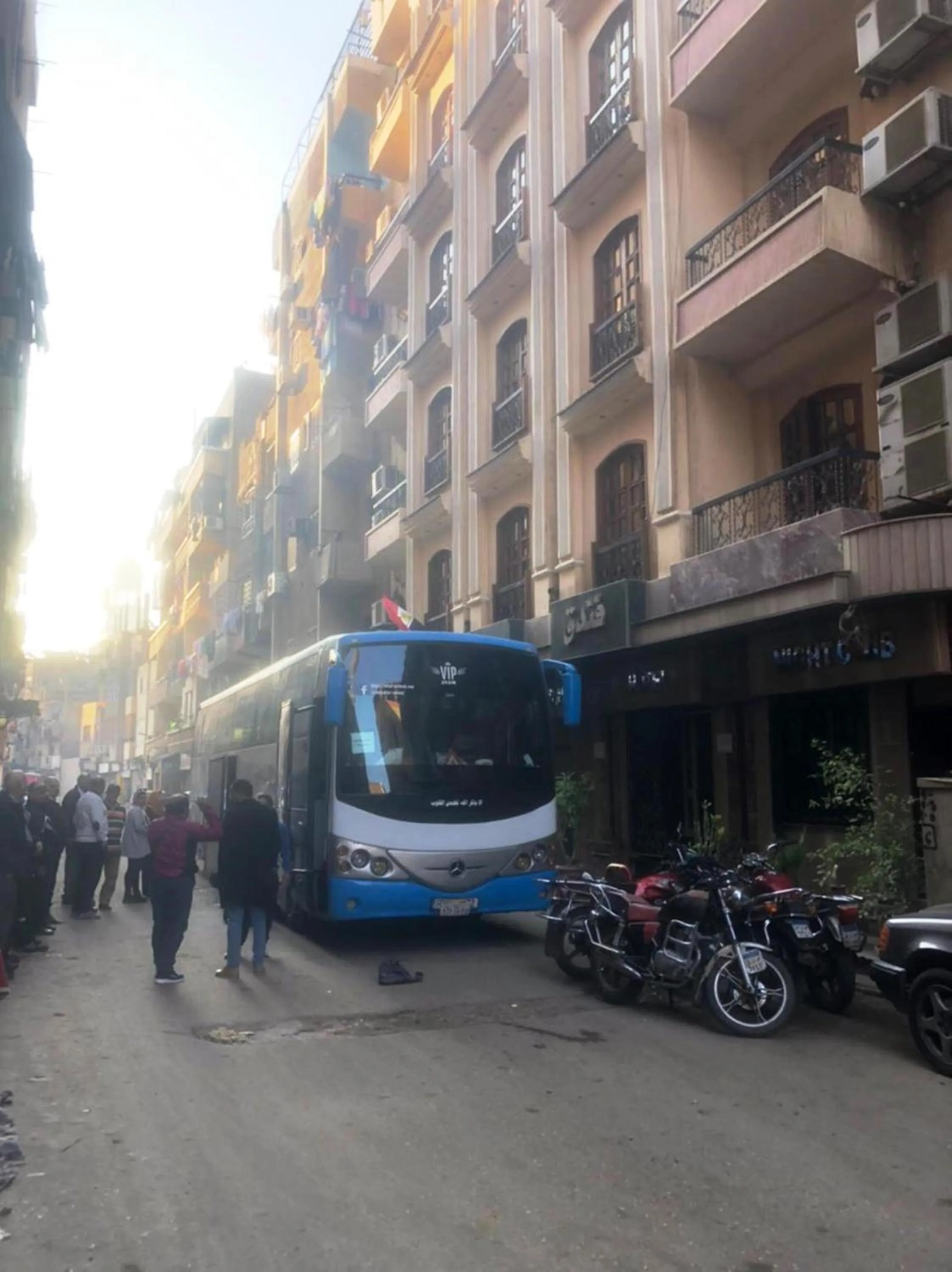 Street view in New Saint Catherine Hotel