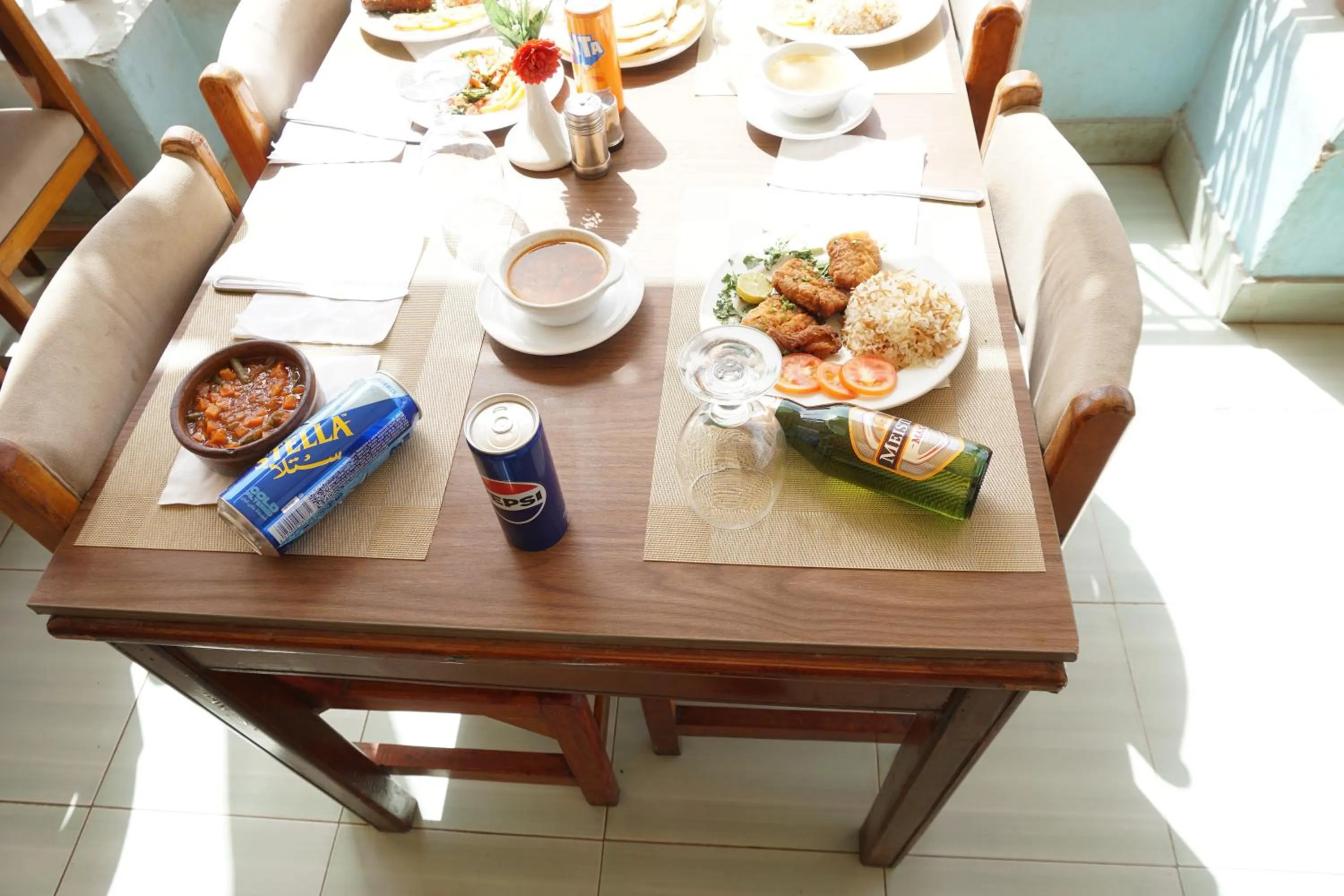 Lunch in New Saint Catherine Hotel