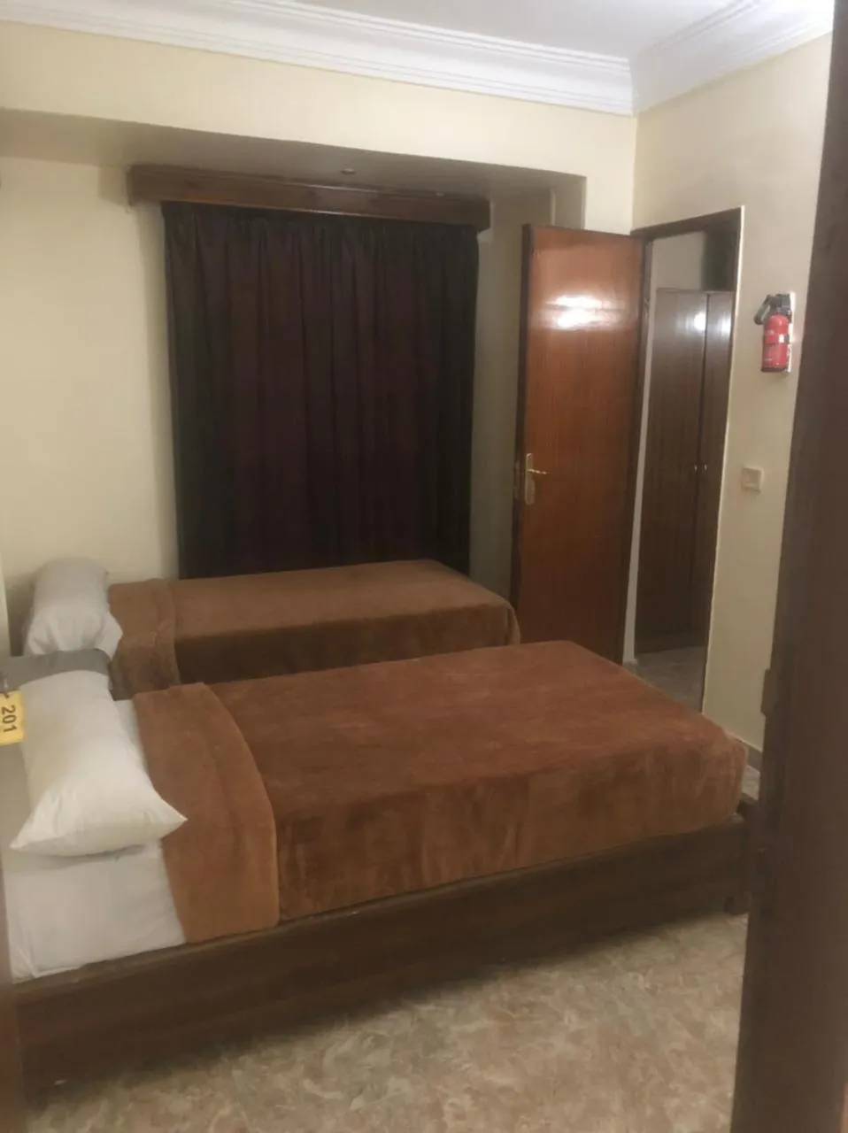 Bed in New Saint Catherine Hotel