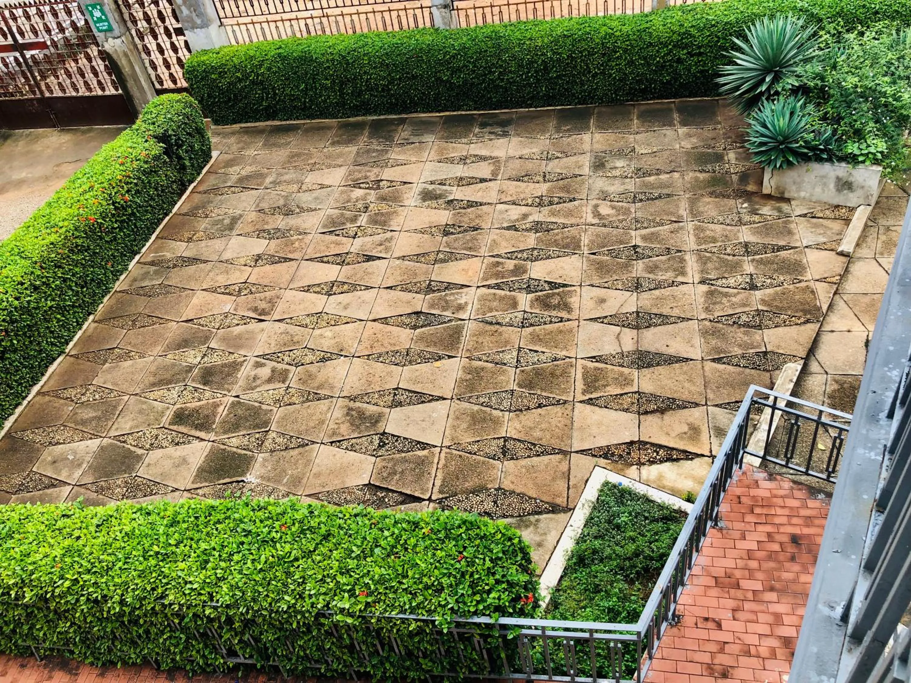 Garden view in GRACE LODGE ONITSHA