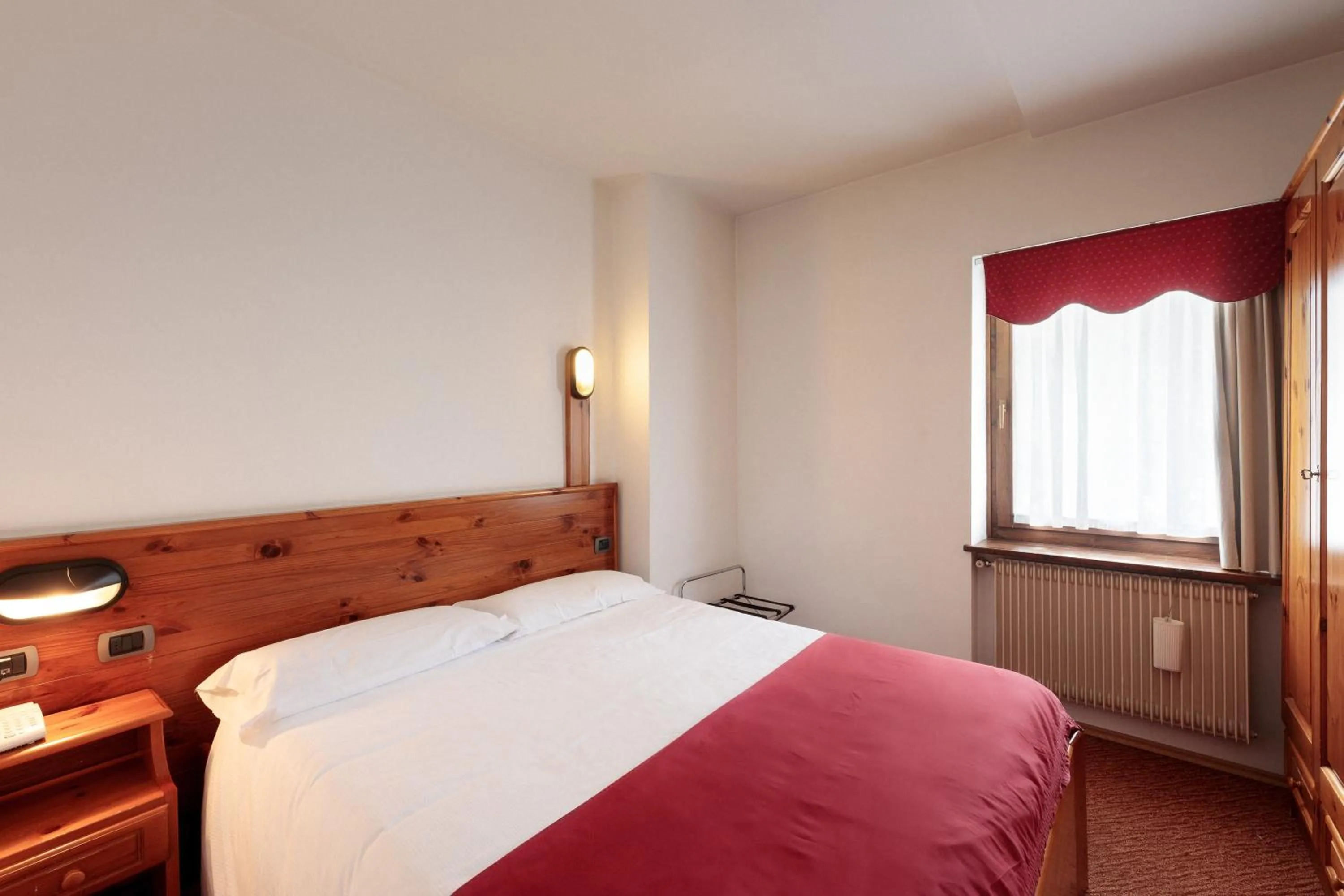 Bed in Hotel Miramonti Corvara