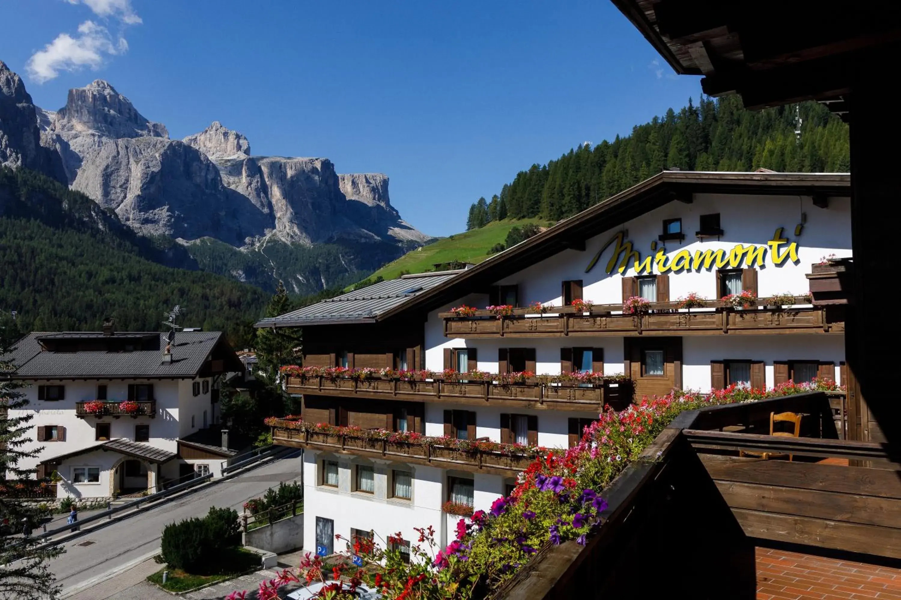 Property building in Hotel Miramonti Corvara Property building in Hotel Miramonti Corvara