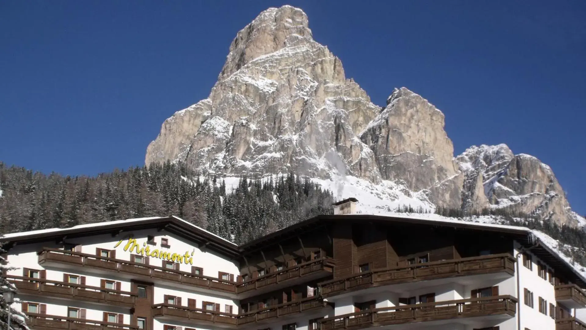 Property building in Hotel Miramonti Corvara Property building in Hotel Miramonti Corvara
