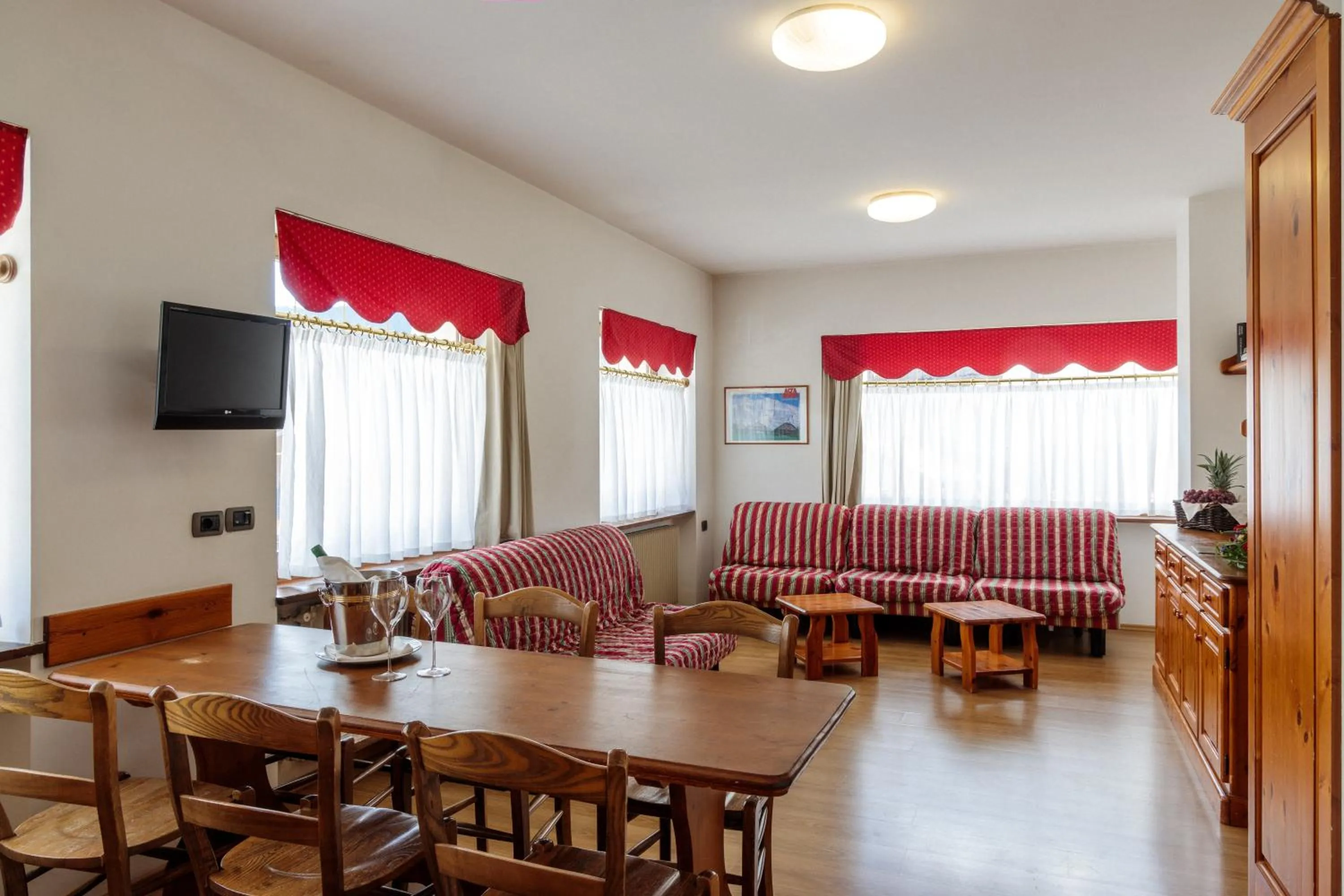 Living room in Hotel Miramonti Corvara