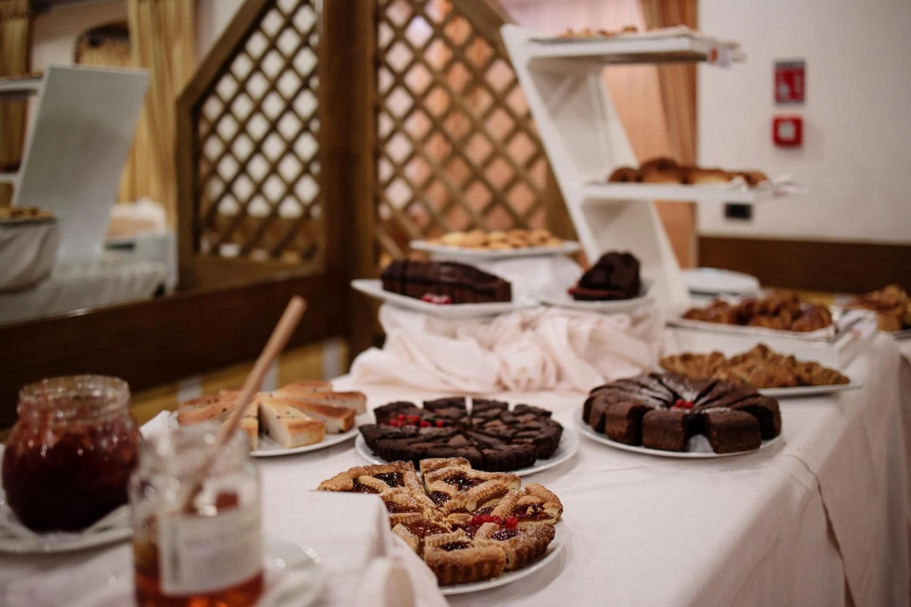 Buffet breakfast in Hotel Miramonti Corvara