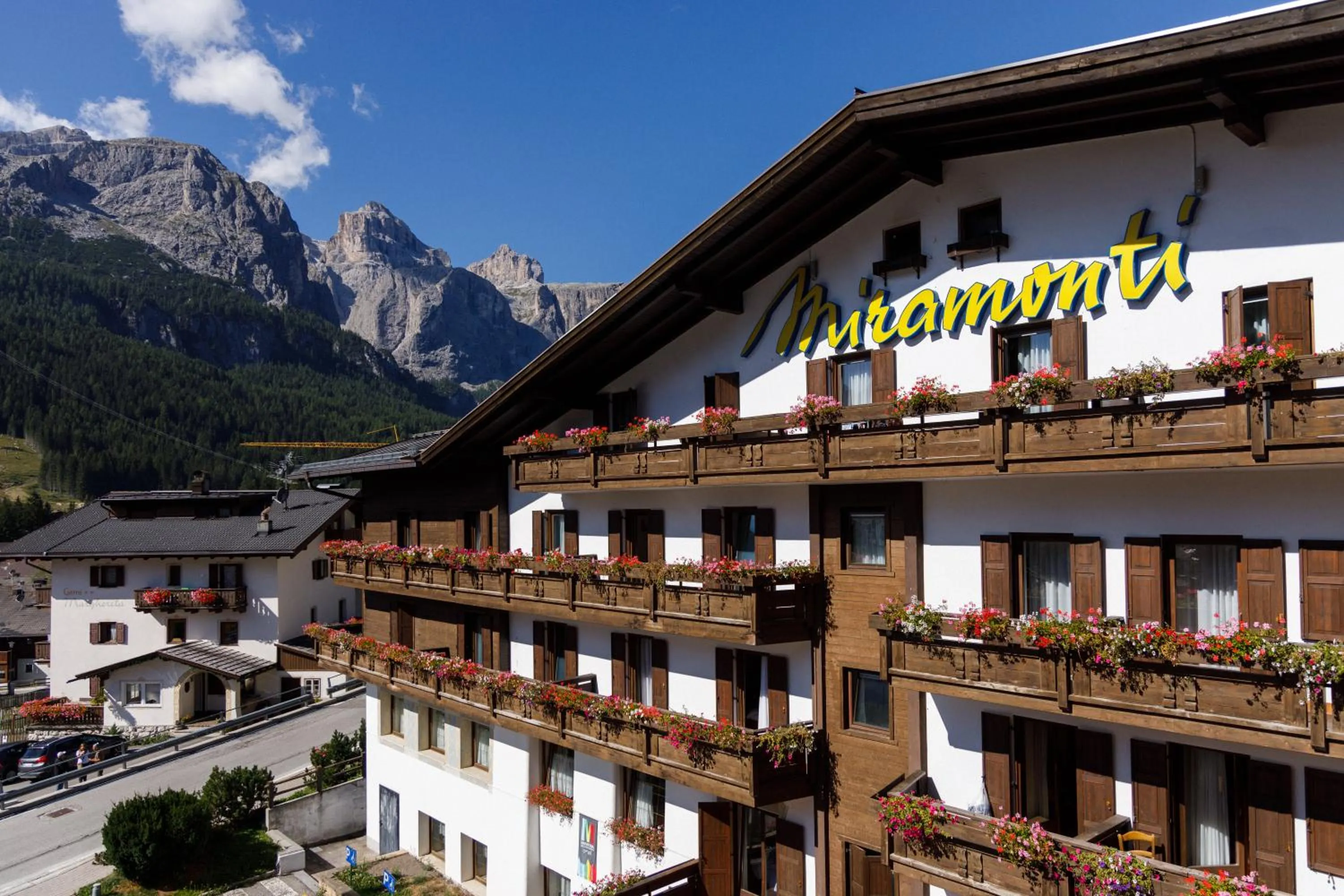 Property building in Hotel Miramonti Corvara