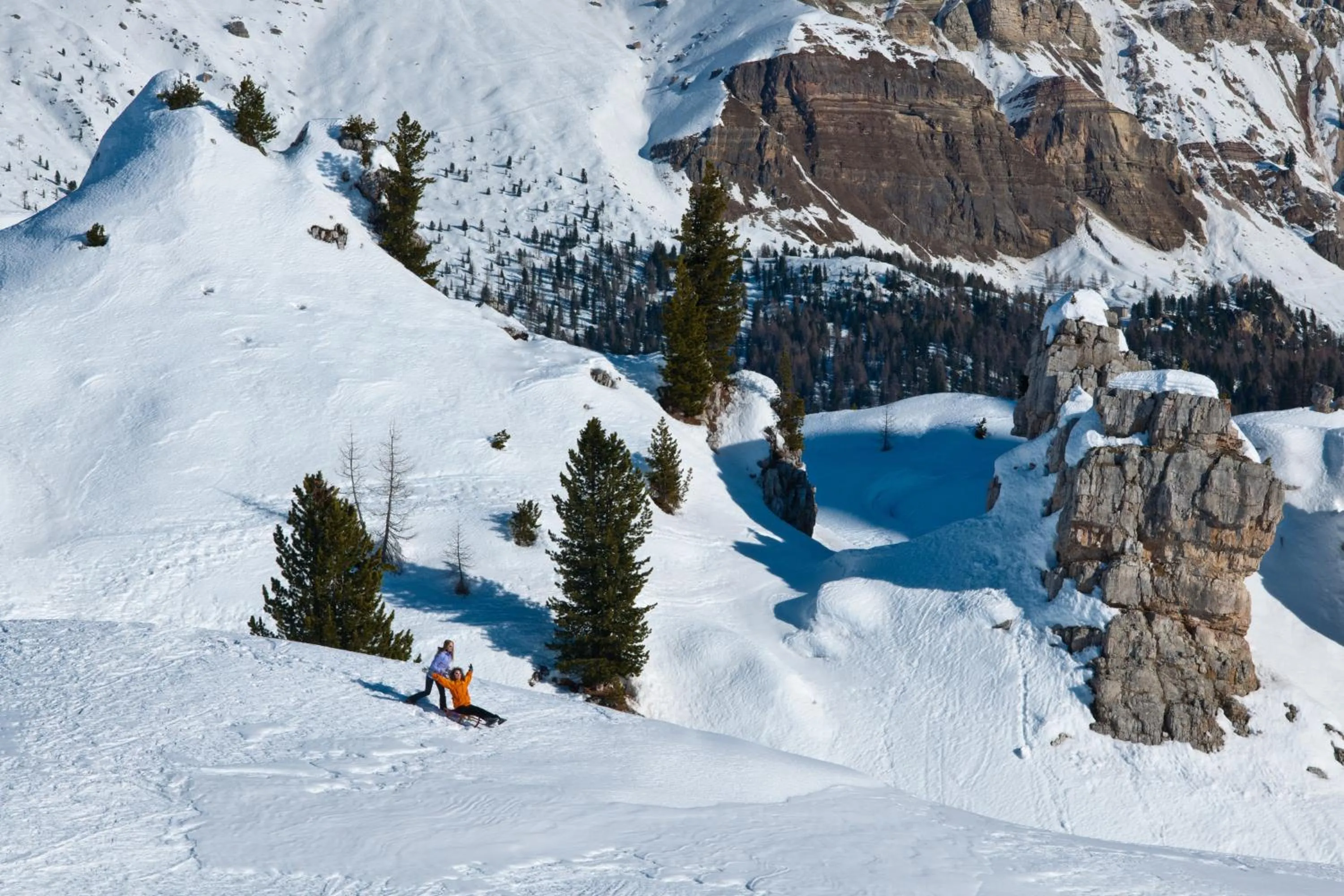 Ski School in Hotel Alaska Cortina