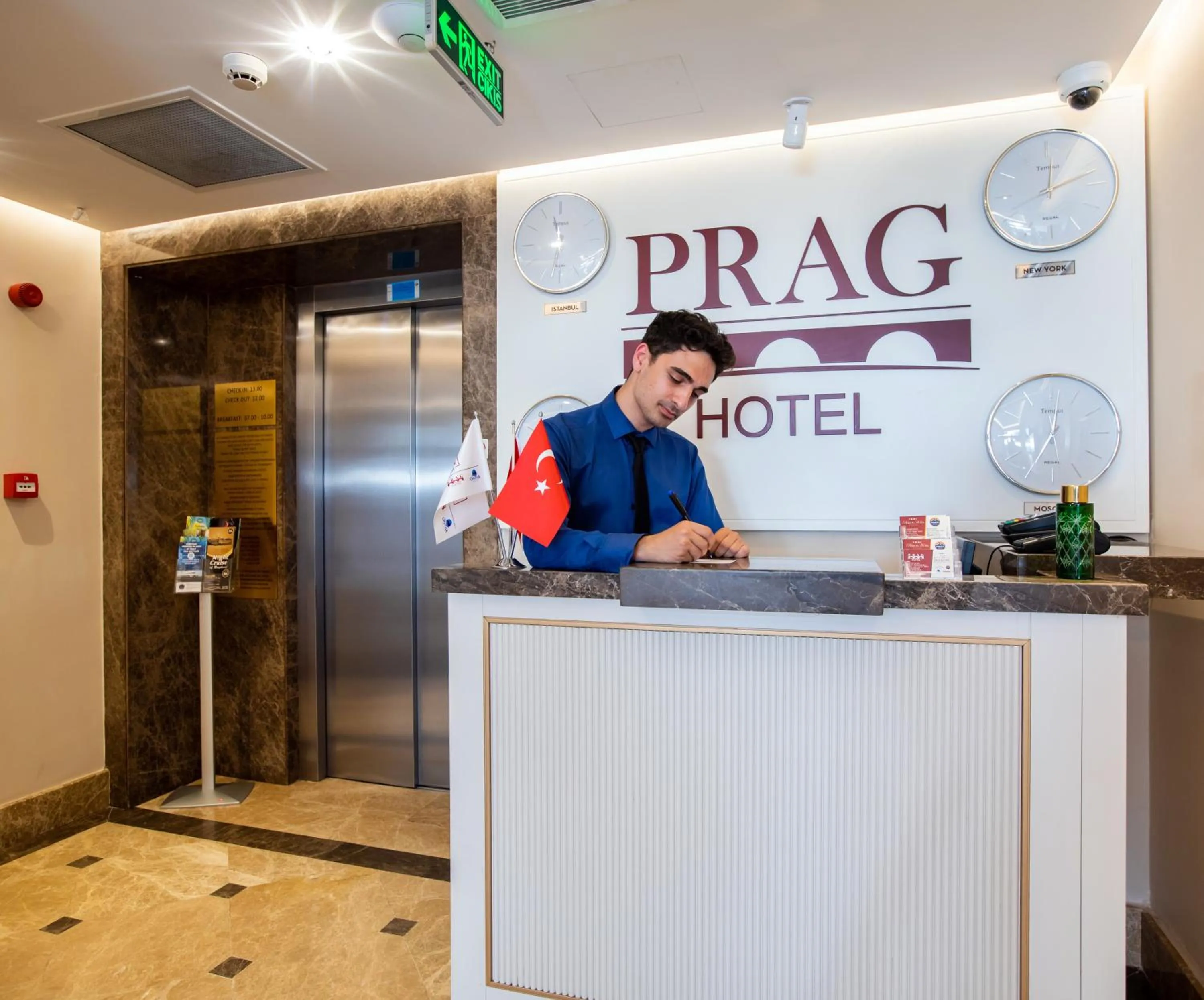 Staff in PRAG HOTEL
