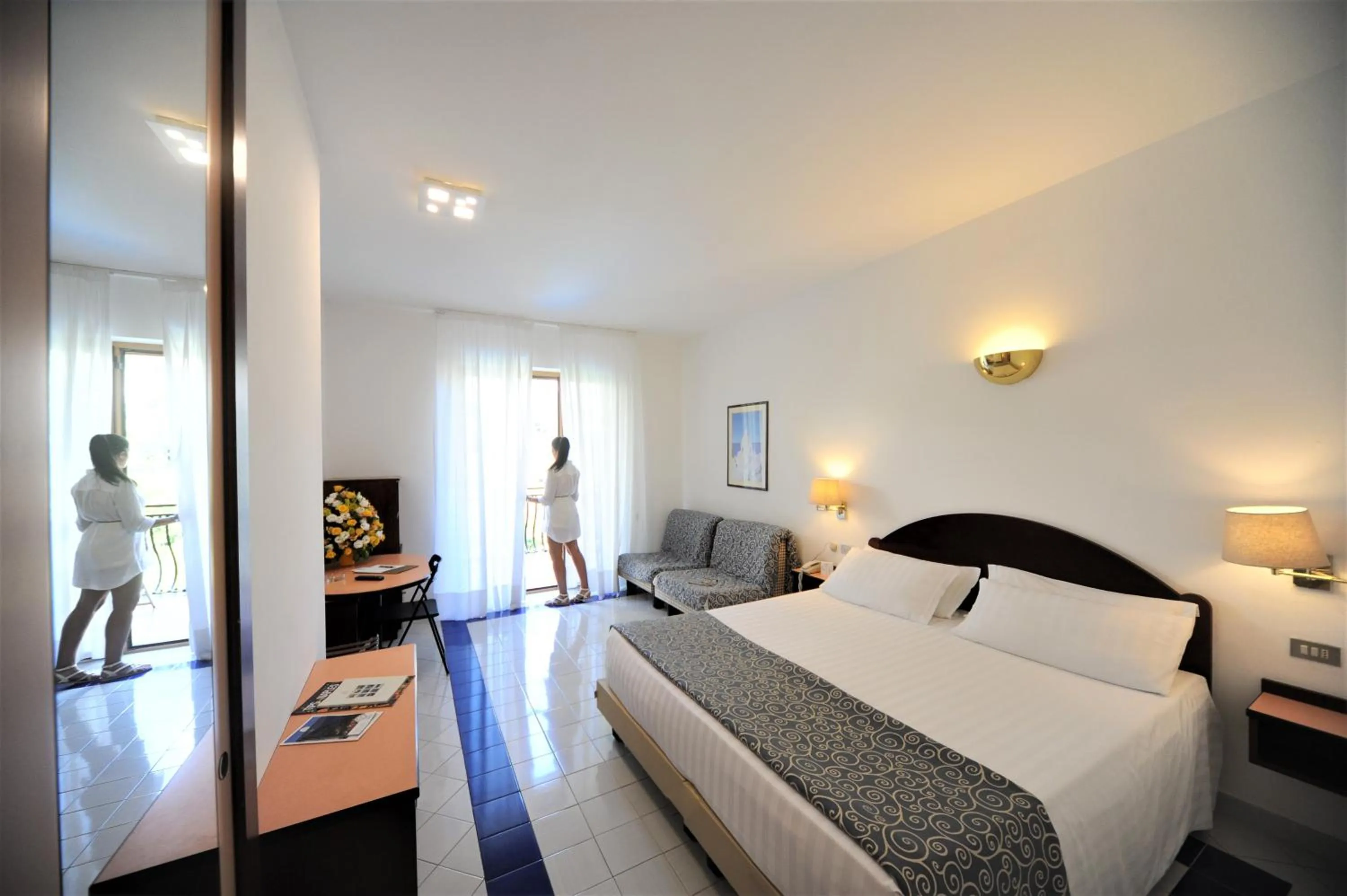 Bed in Hotel Royal Positano