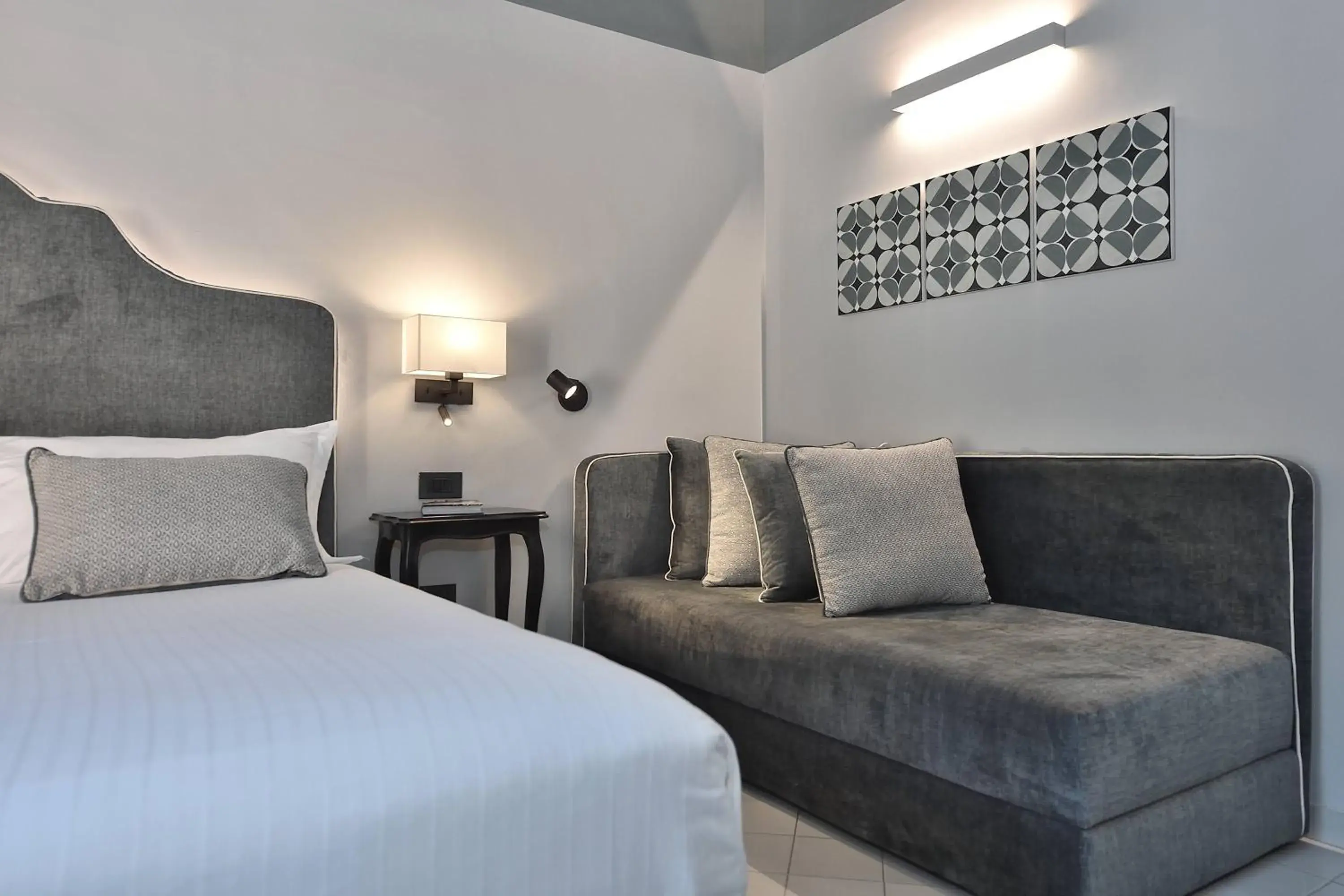 Bed in Hotel Royal Positano Bed in Hotel Royal Positano