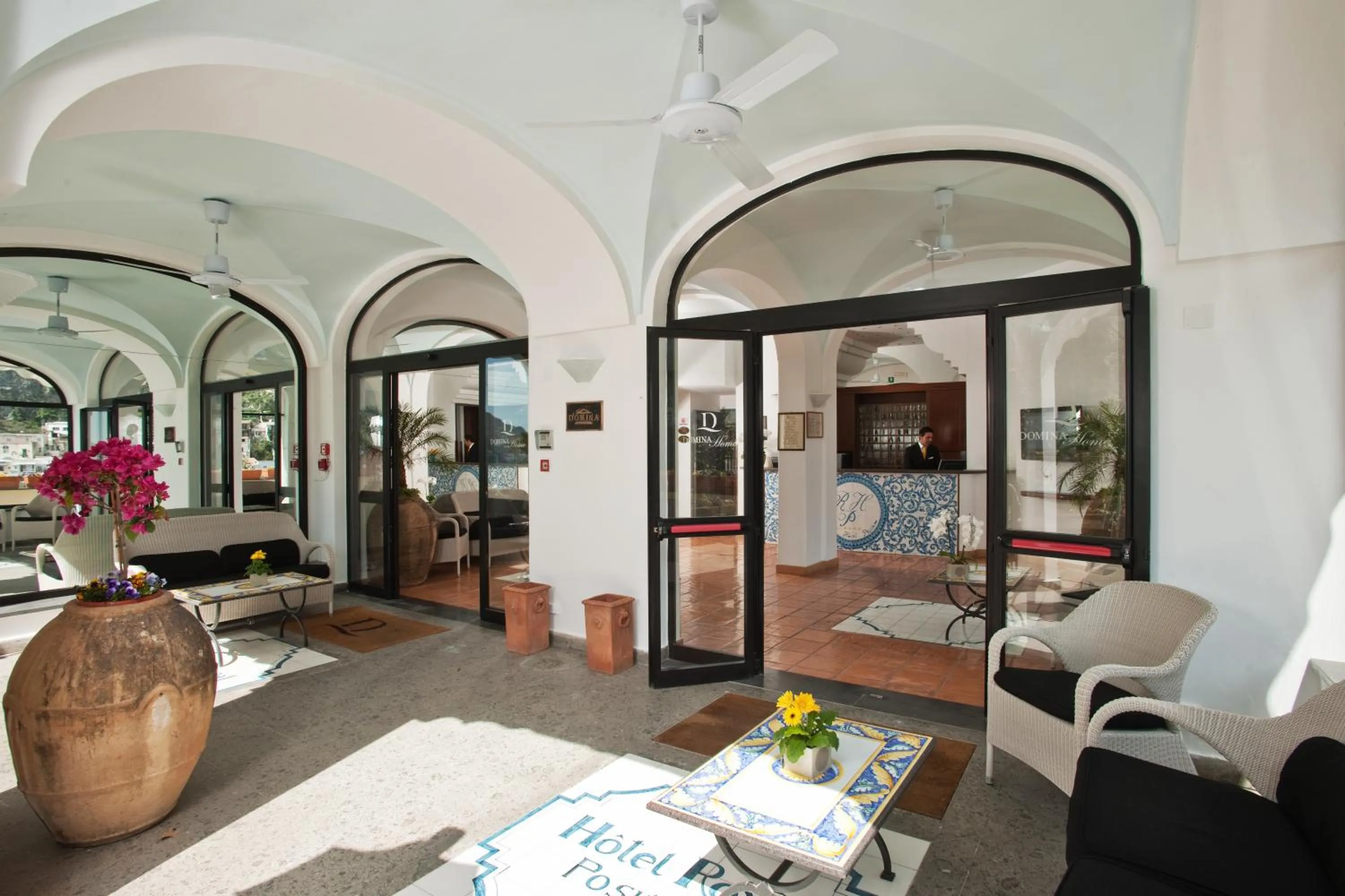 Facade/entrance in Hotel Royal Positano