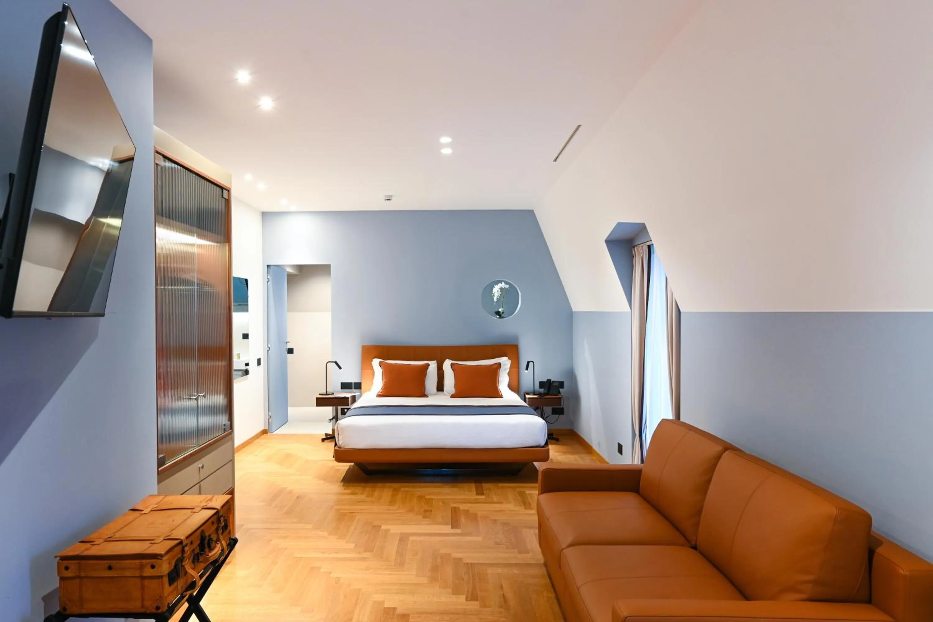 Bed in Hotel Astoria