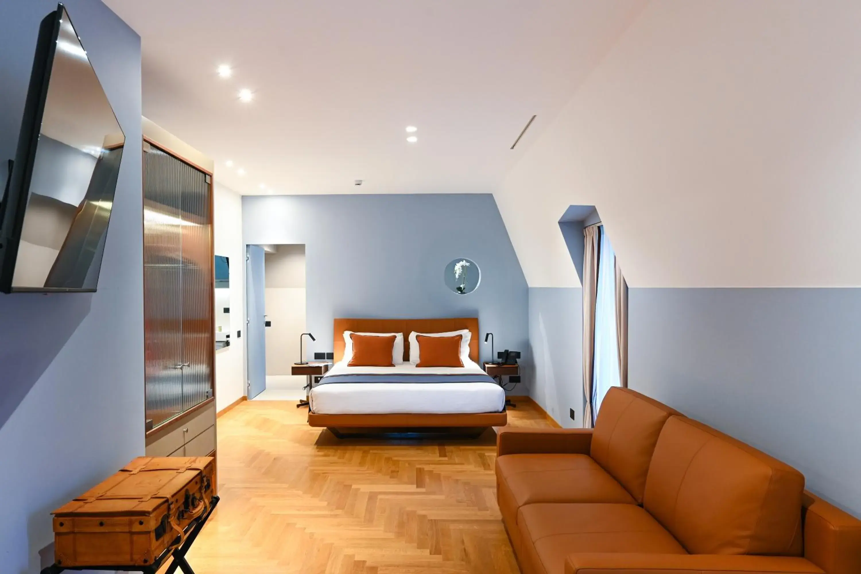 Bed in Hotel Astoria Bed in Hotel Astoria