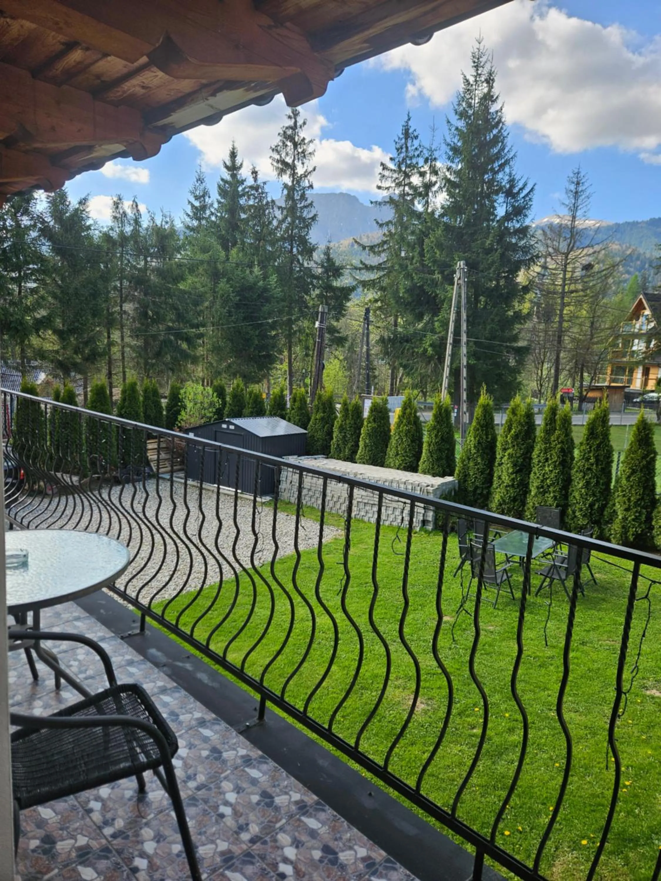 Balcony/Terrace in Pokoje gościnne Zosia