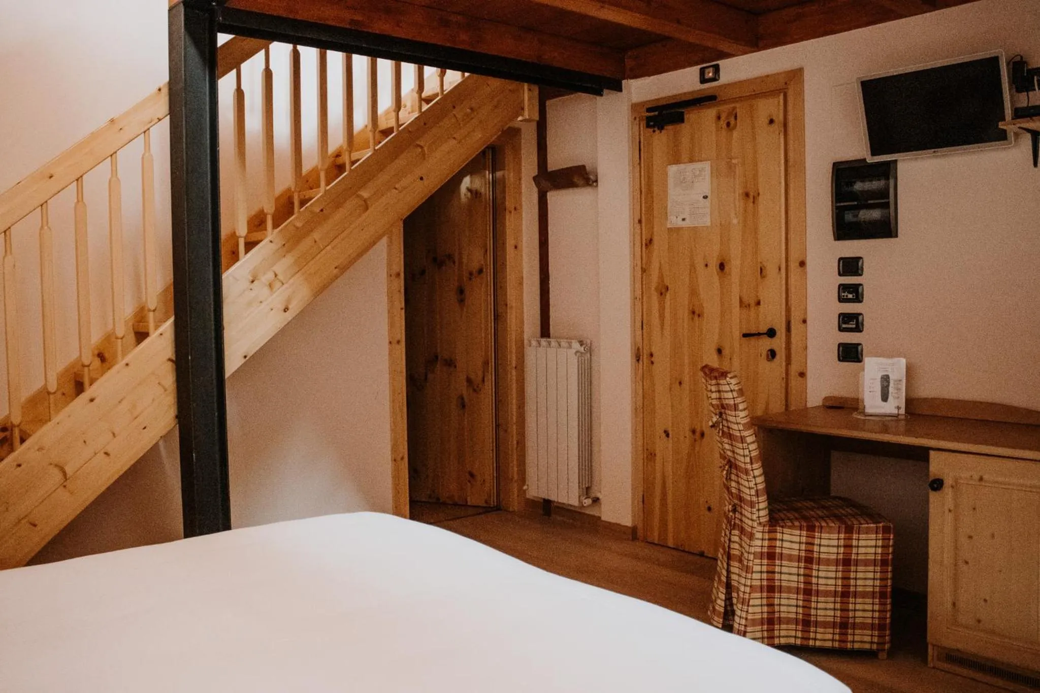 Bed in Principessa Giovanna Boutique Chalet